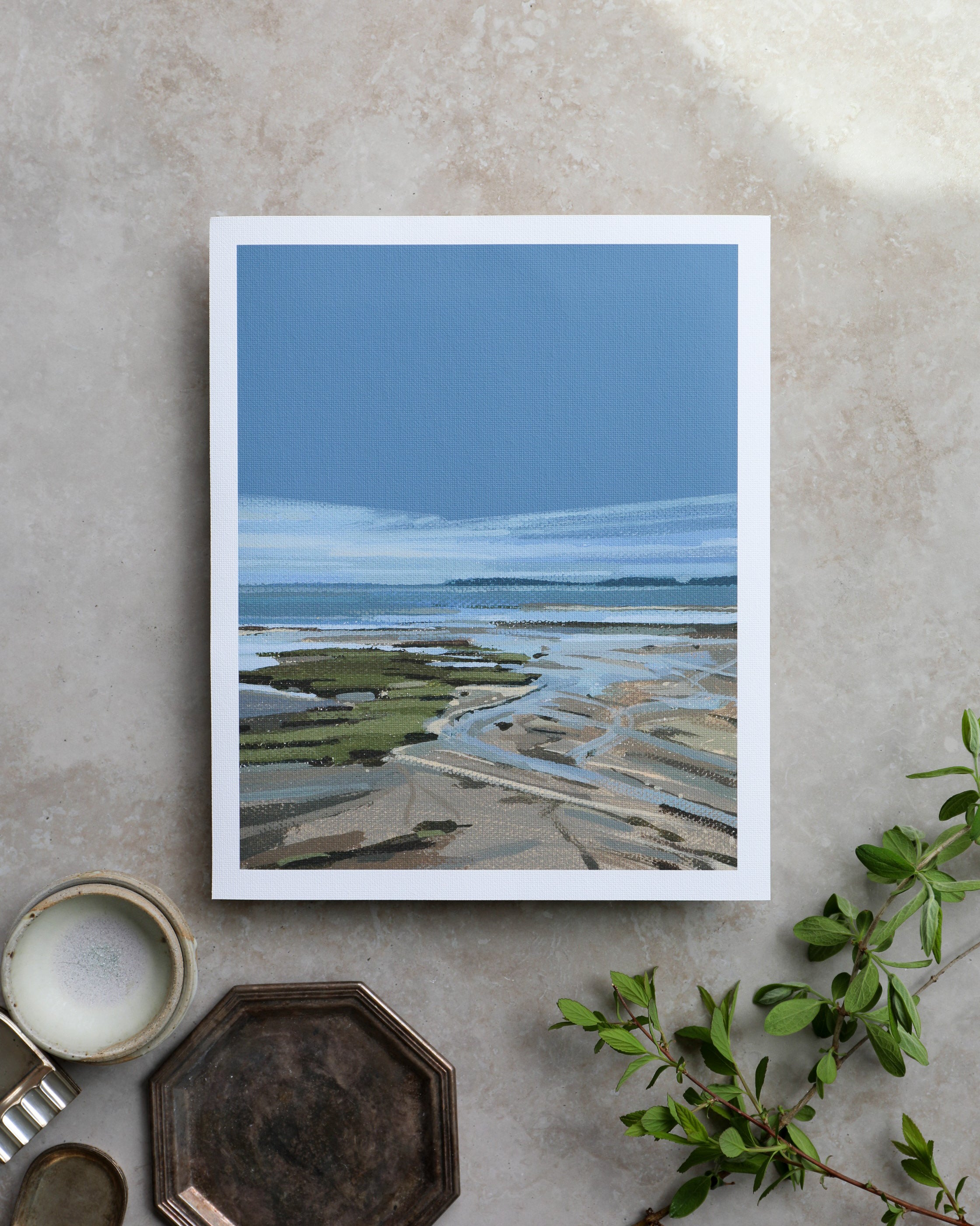 Falmouth Spring Tide | Print on Canvas