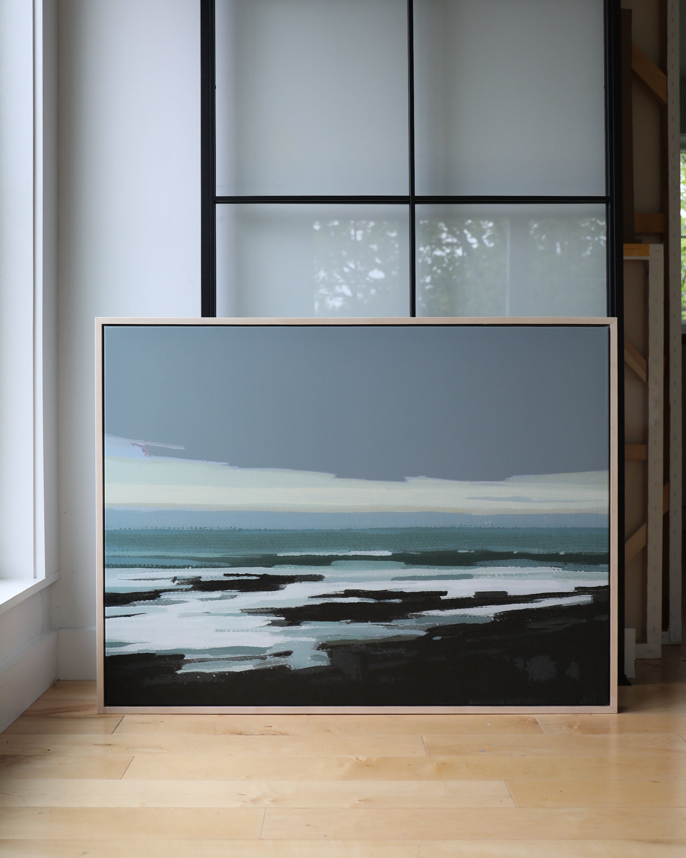 Otter Cliff | Stretched Print on Canvas