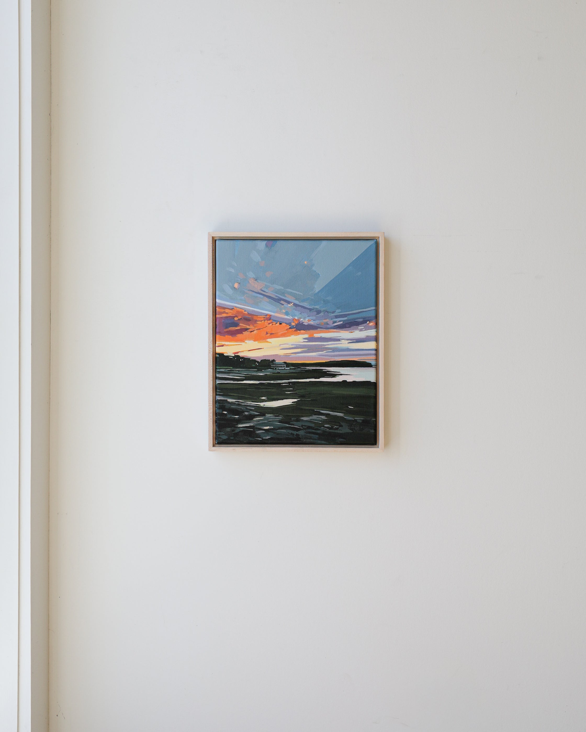 RESERVED EK Commission | 11x14 | Original Acrylic Painting on Canvas Framed