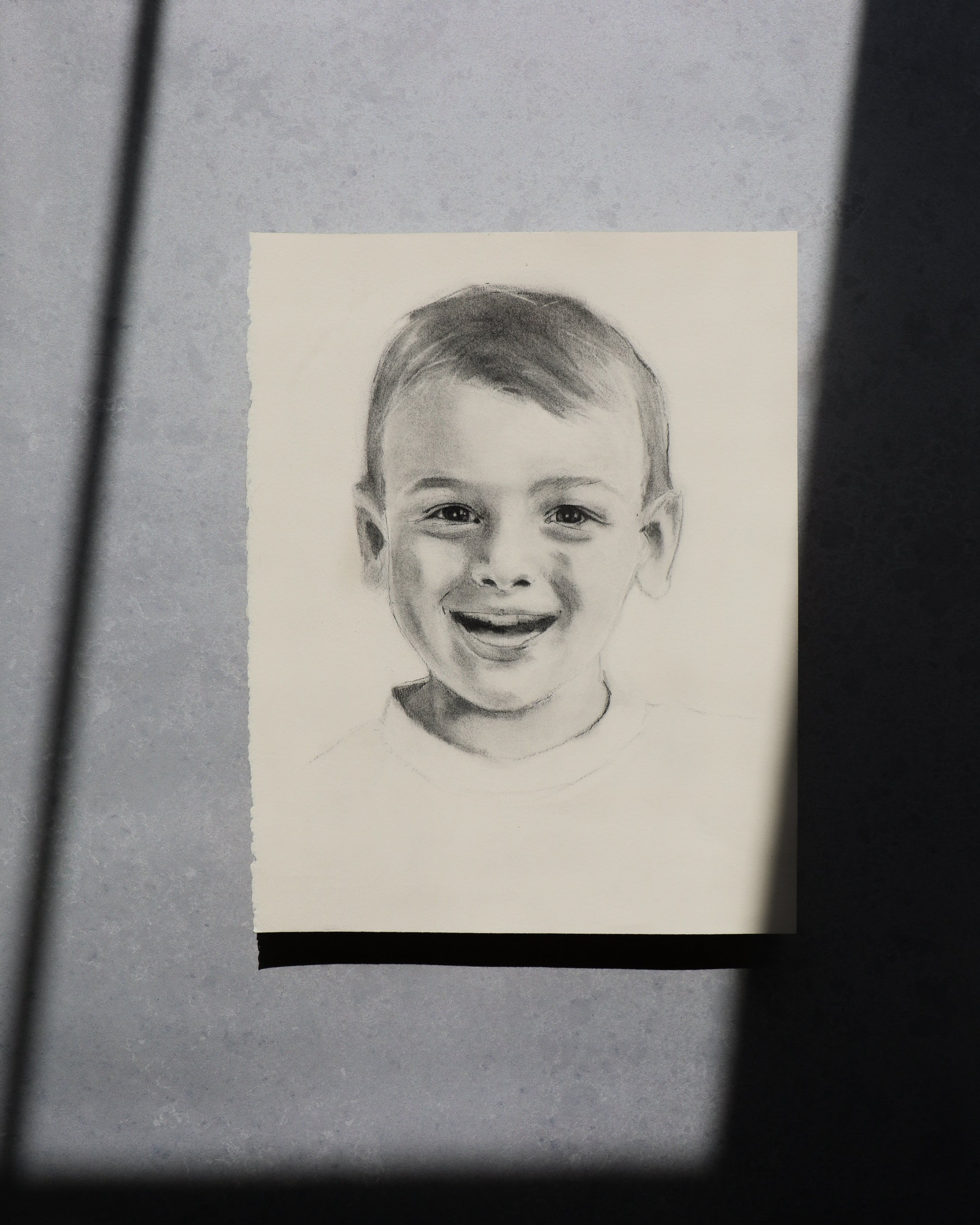JP Charcoal 1 | 11x14 | Charcoal on Cream Paper