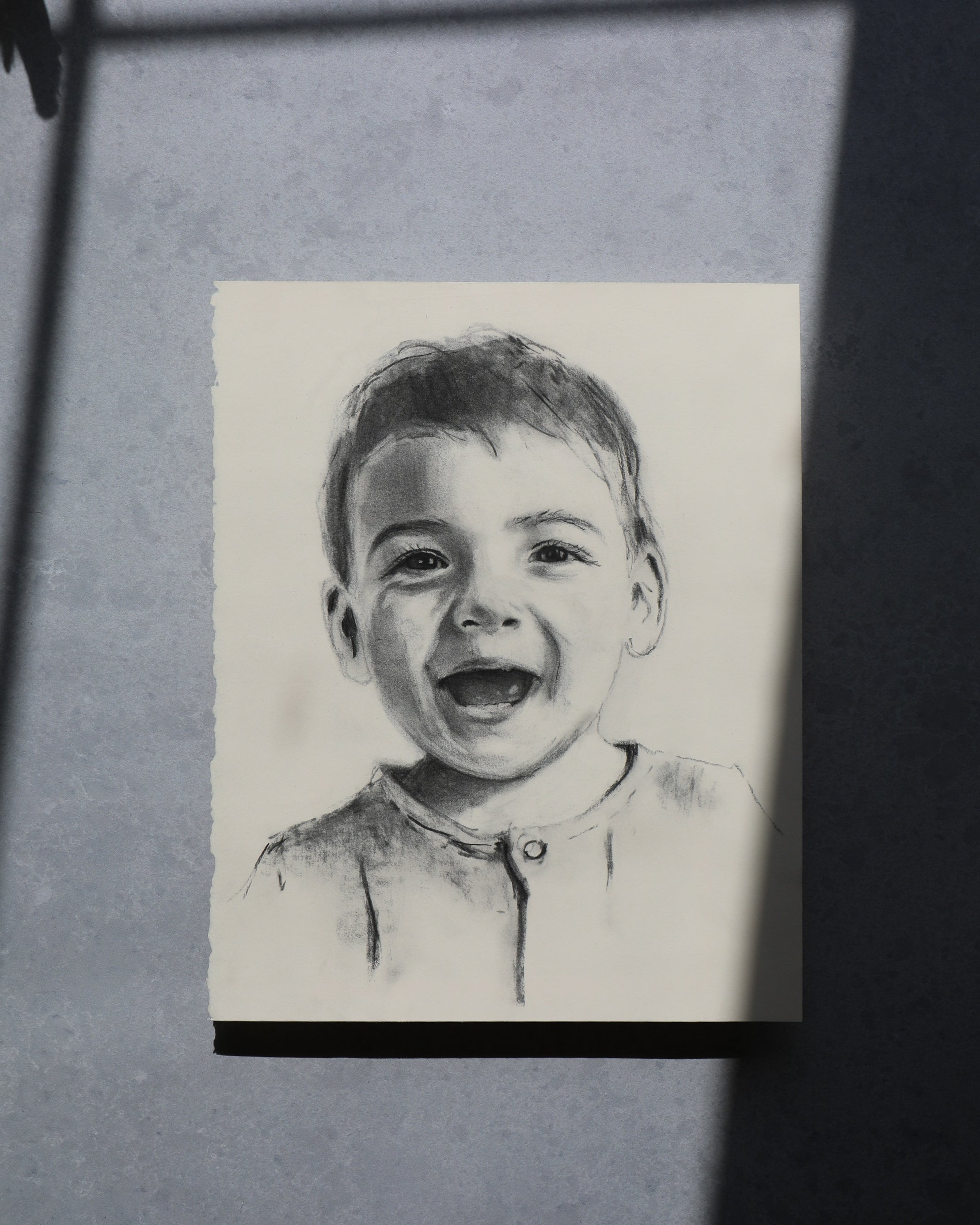 JP Charcoal 3 | 11x14 | Charcoal on Cream Paper