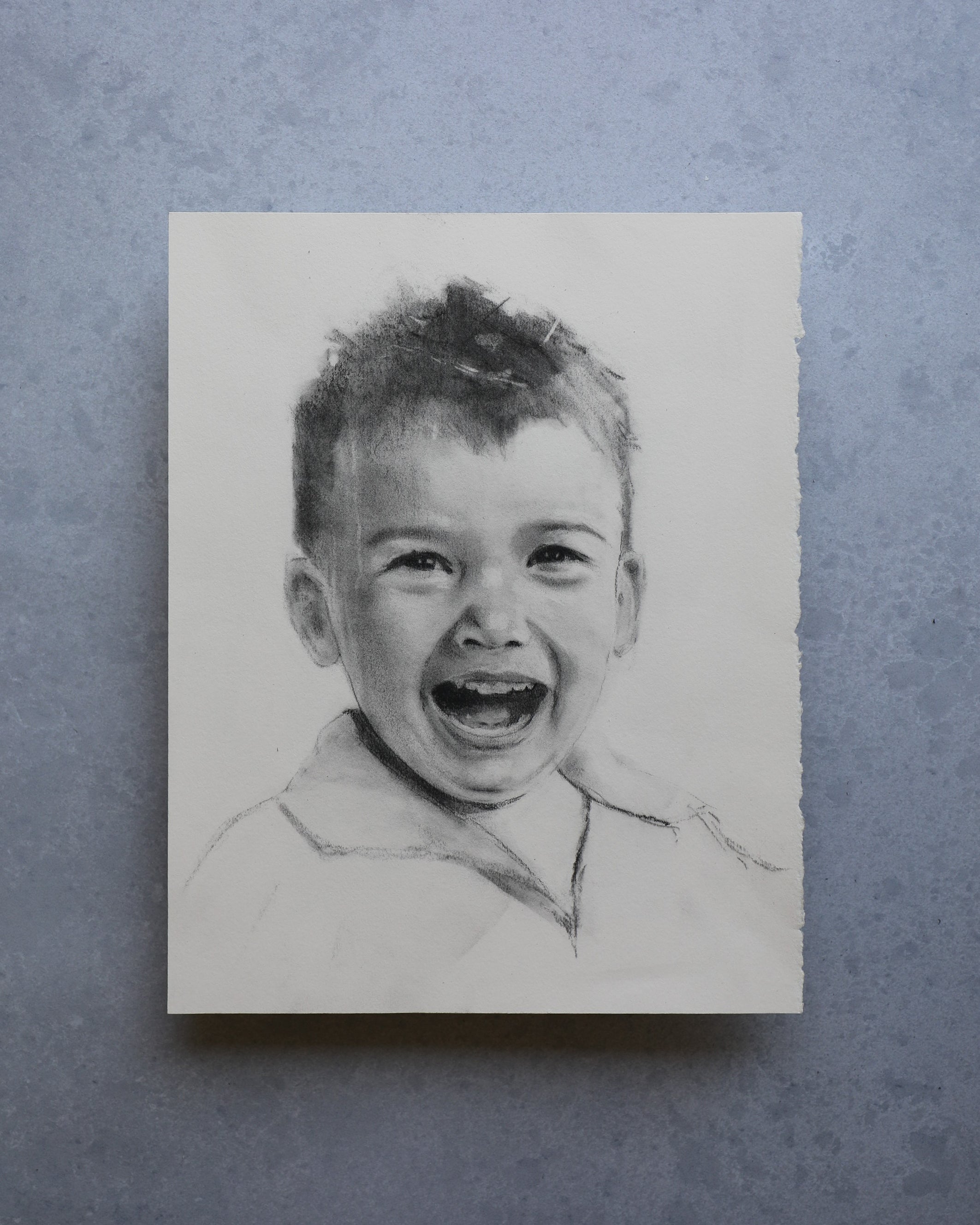 JP Charcoal 2 | 11x14 | Charcoal on Cream Paper
