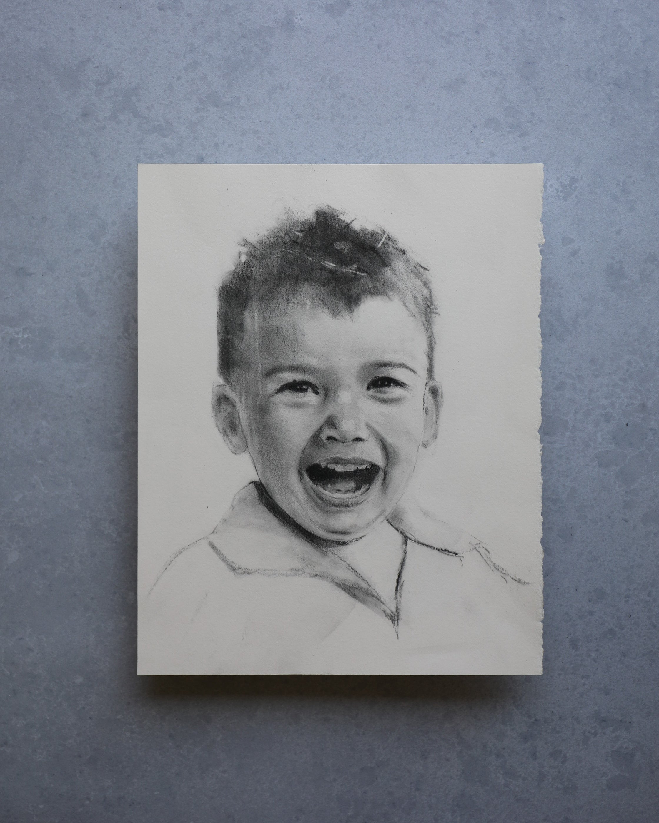 JP Charcoal 2 | 11x14 | Charcoal on Cream Paper