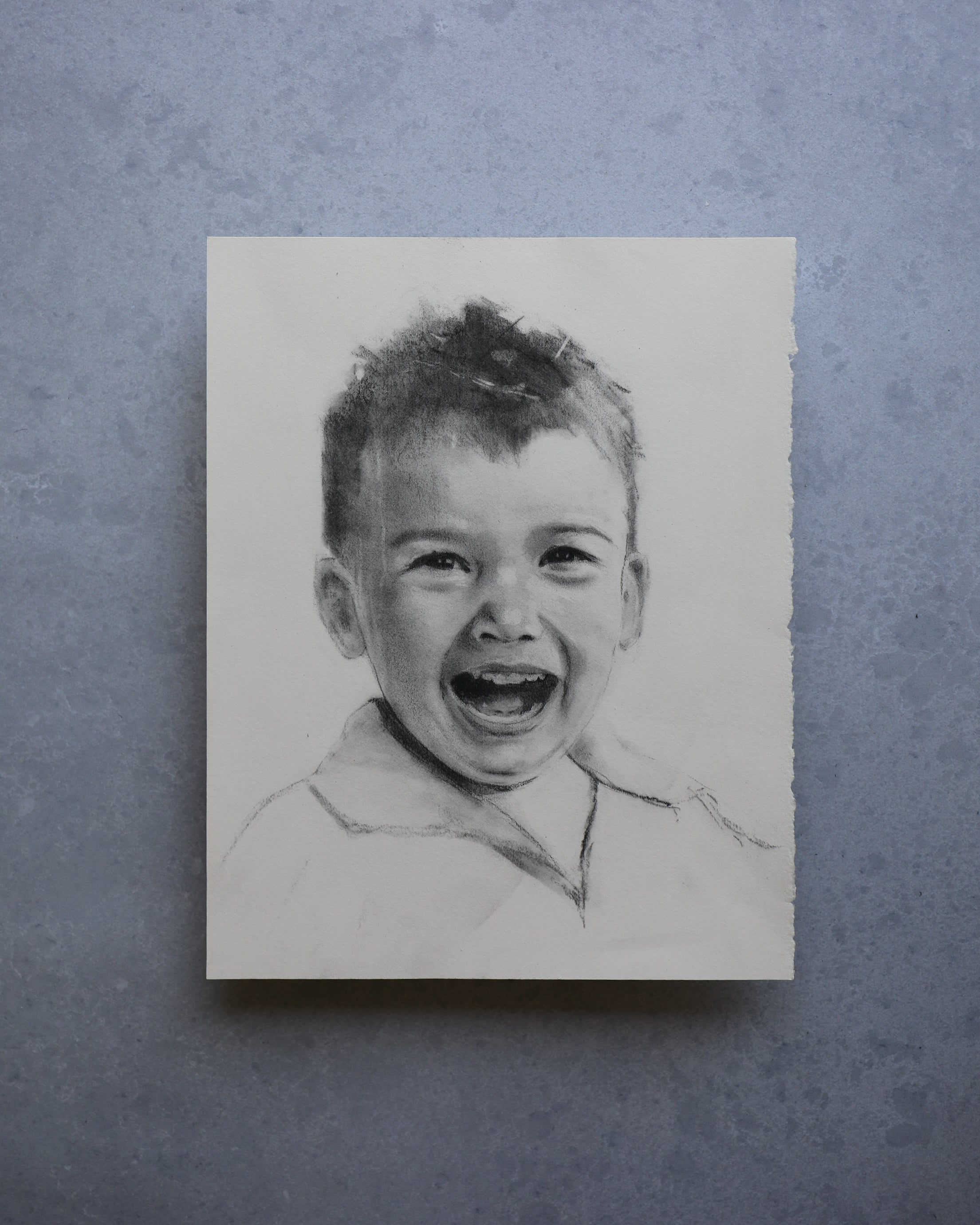 JP Charcoal 2 | 11x14 | Charcoal on Cream Paper