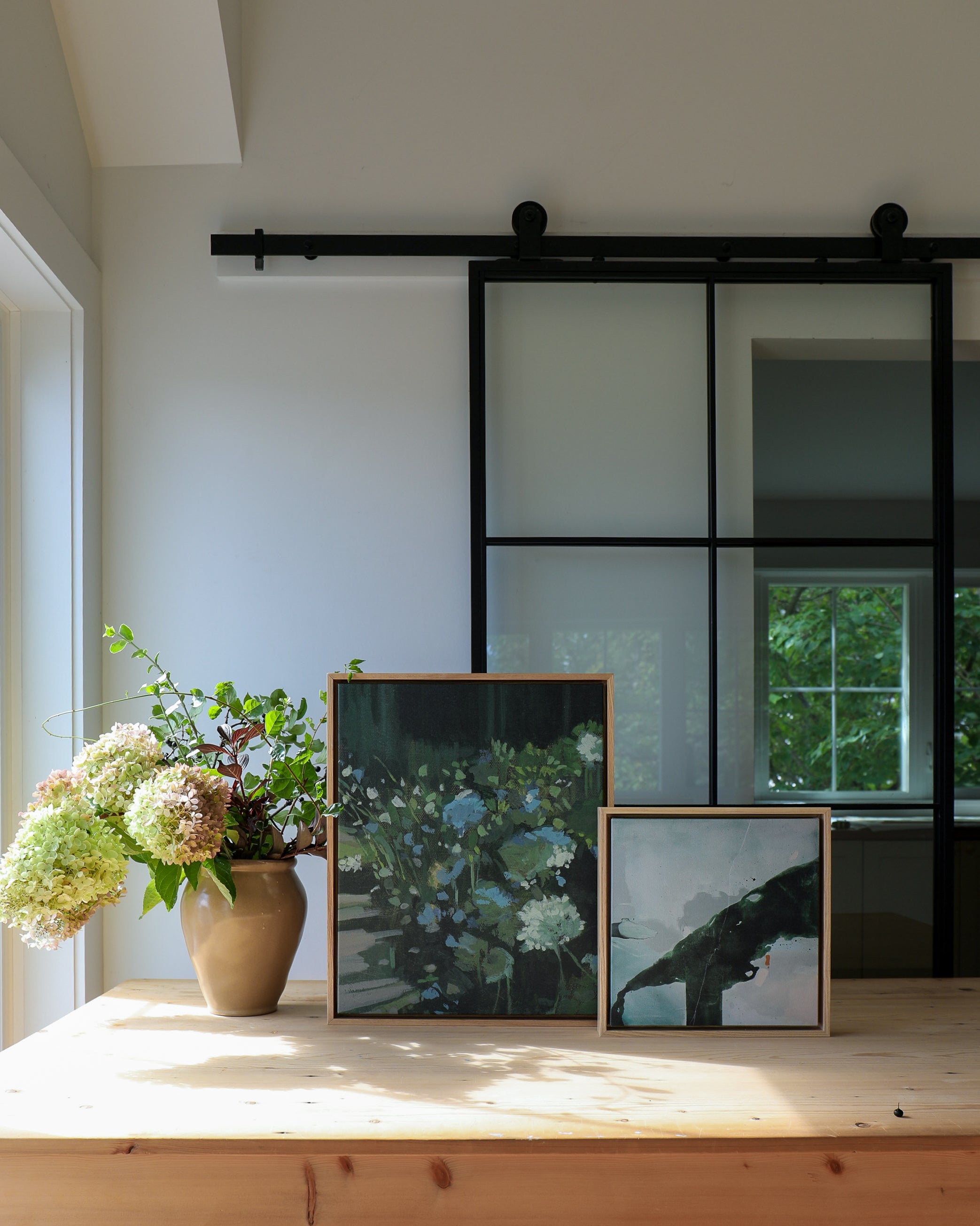 Queen Anne's Lace Study | Stretched Print on Canvas