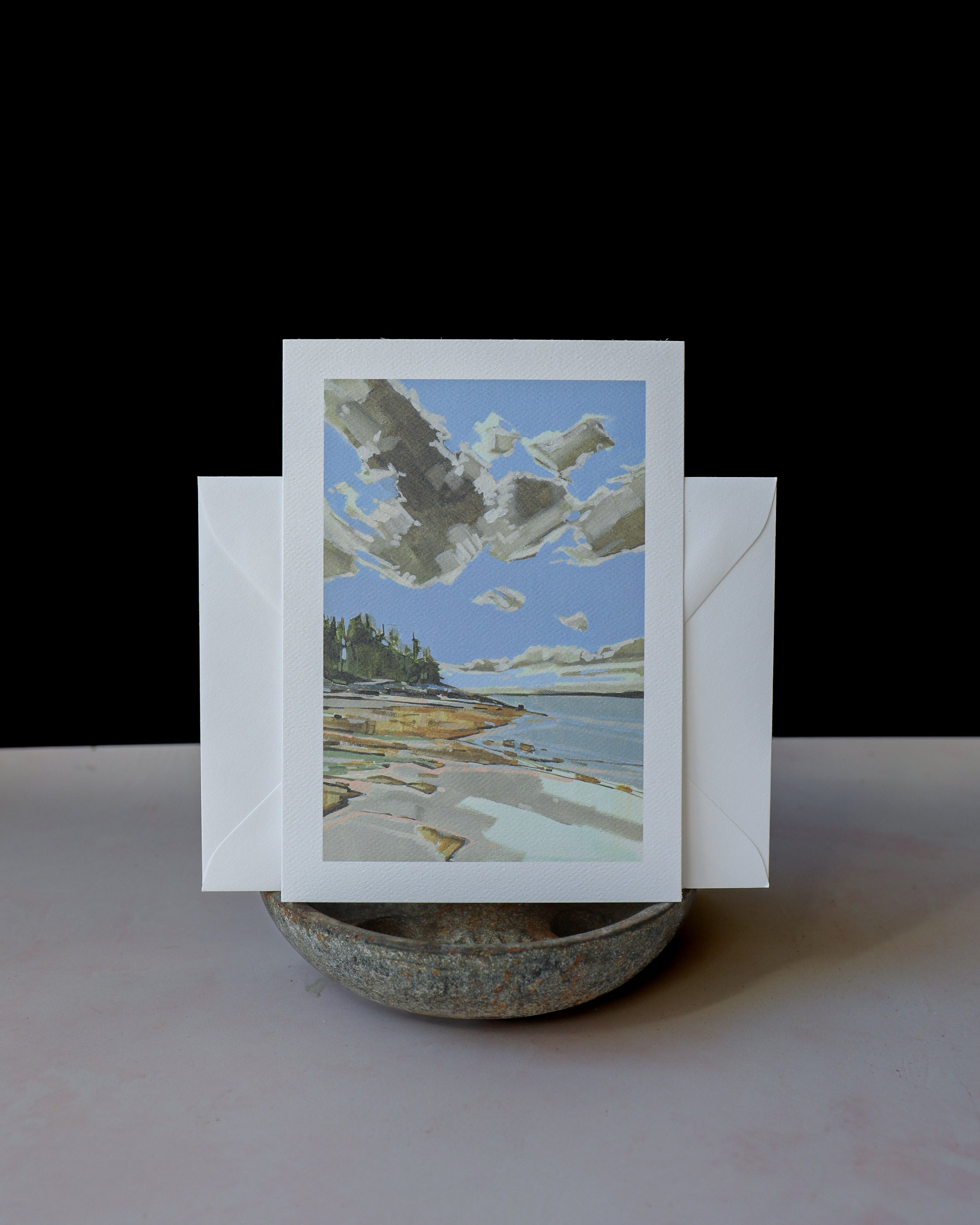 Variety Pack | 6 Art Cards from Original Paintings – Frameable Coastal Landscape Set