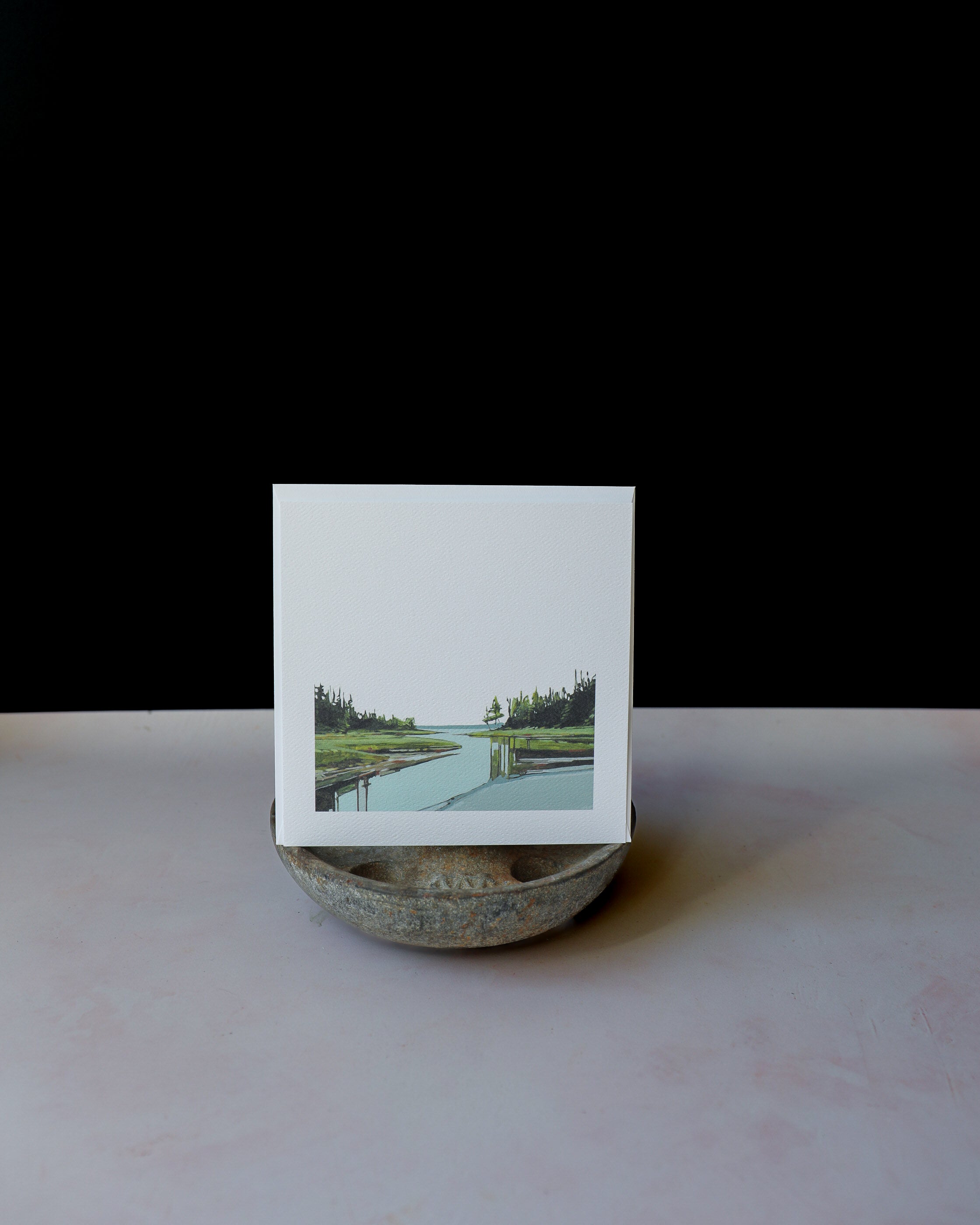 Land and Sea Card Pack | 6 Landscape Cards with Envelopes (5.25” x 5.25”)