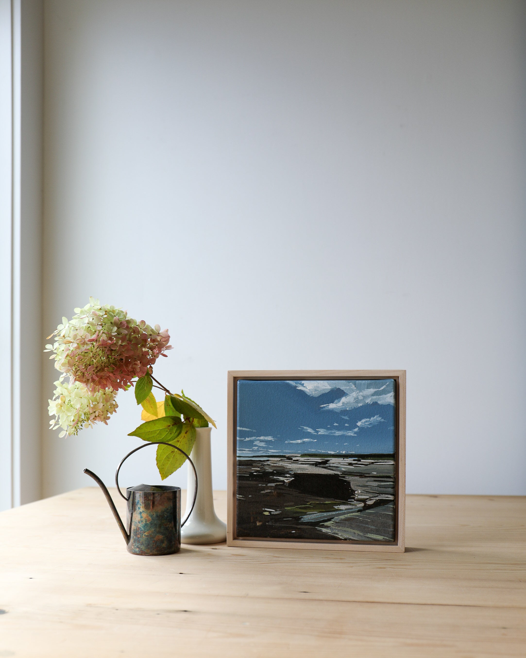 Kettle Cove Study | 8x8 | Acrylic on Canvas Framed