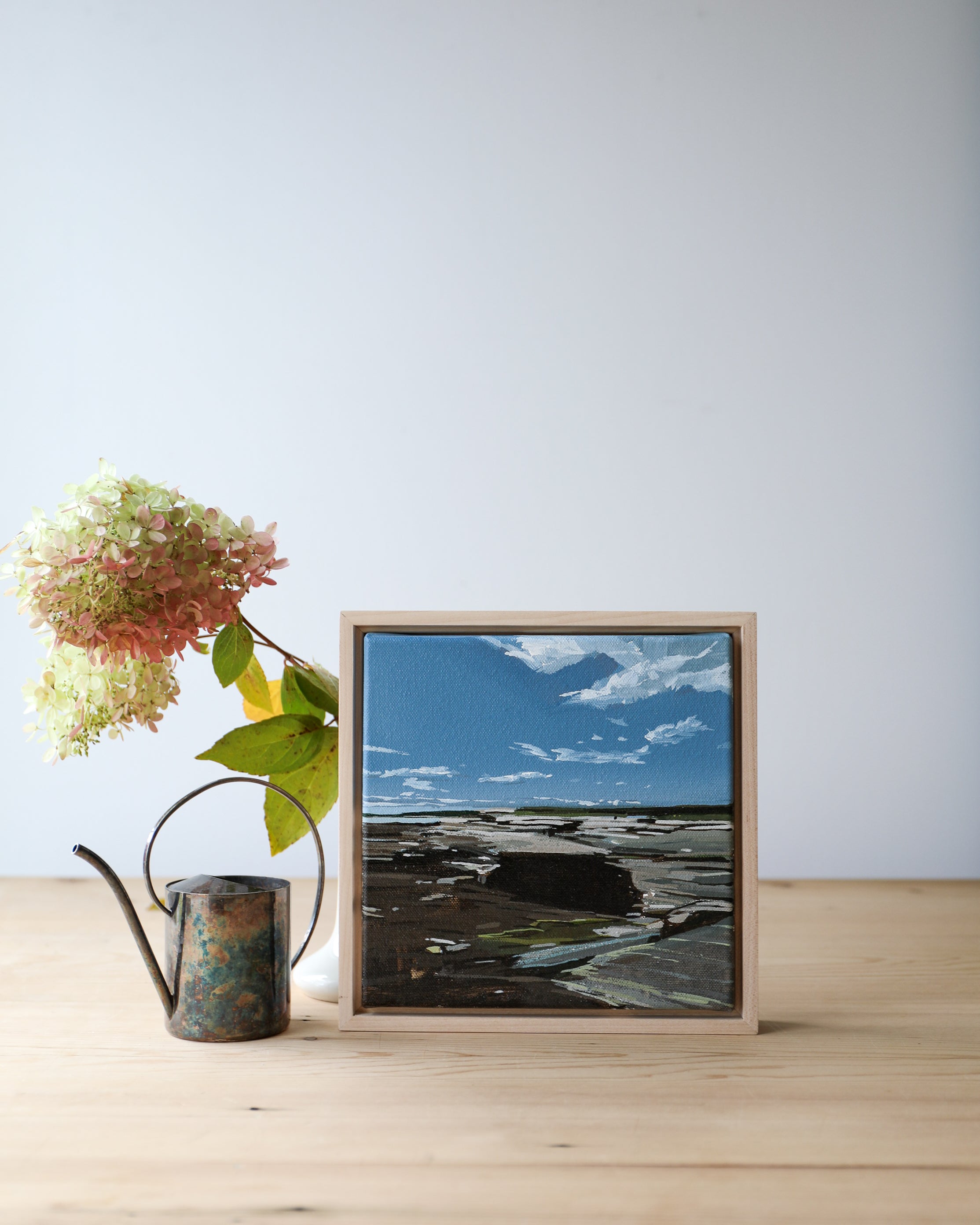 Kettle Cove Study | 8x8 | Acrylic on Canvas Framed