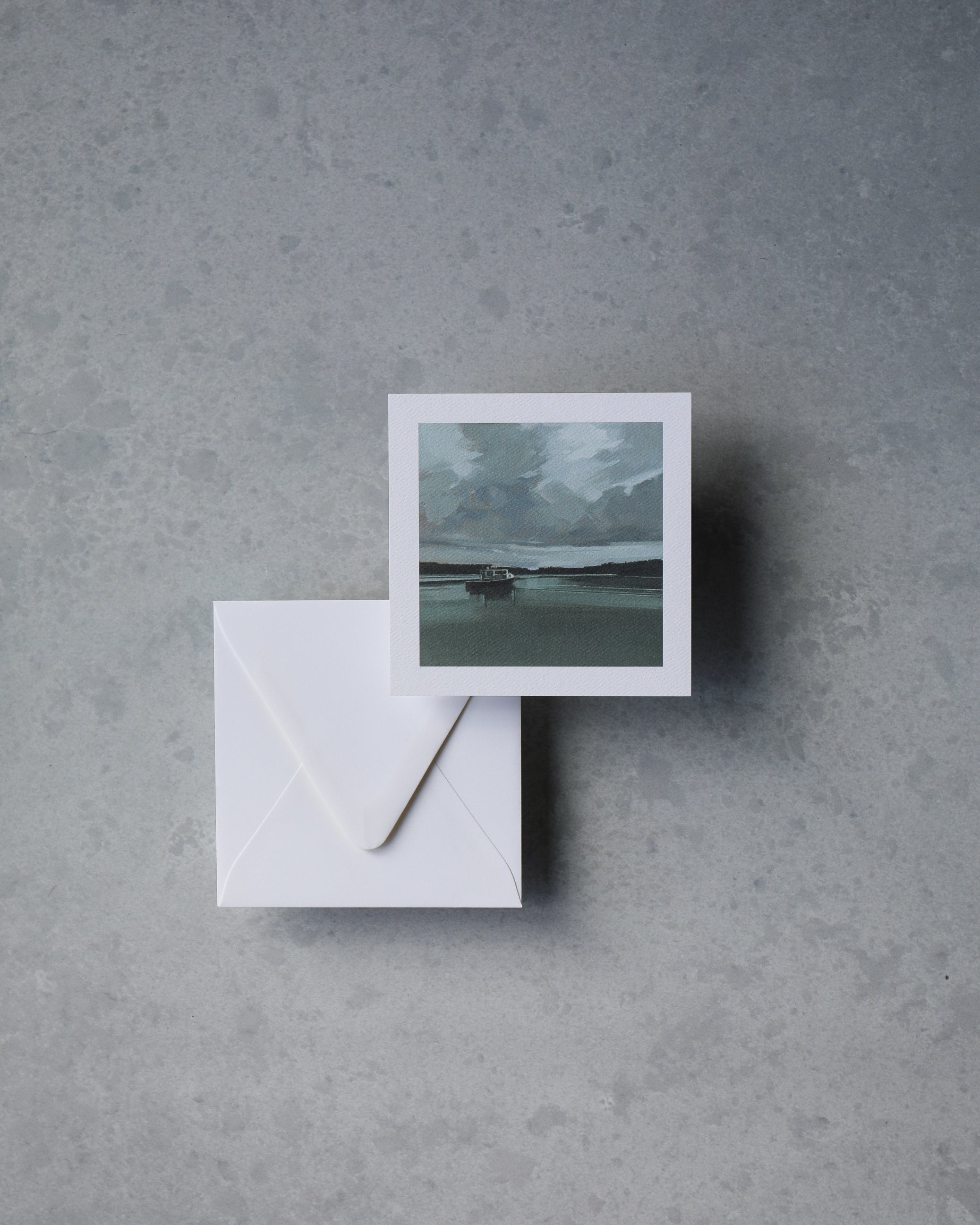 Land and Sea Card Pack | 6 Landscape Cards with Envelopes (5.25” x 5.25”)