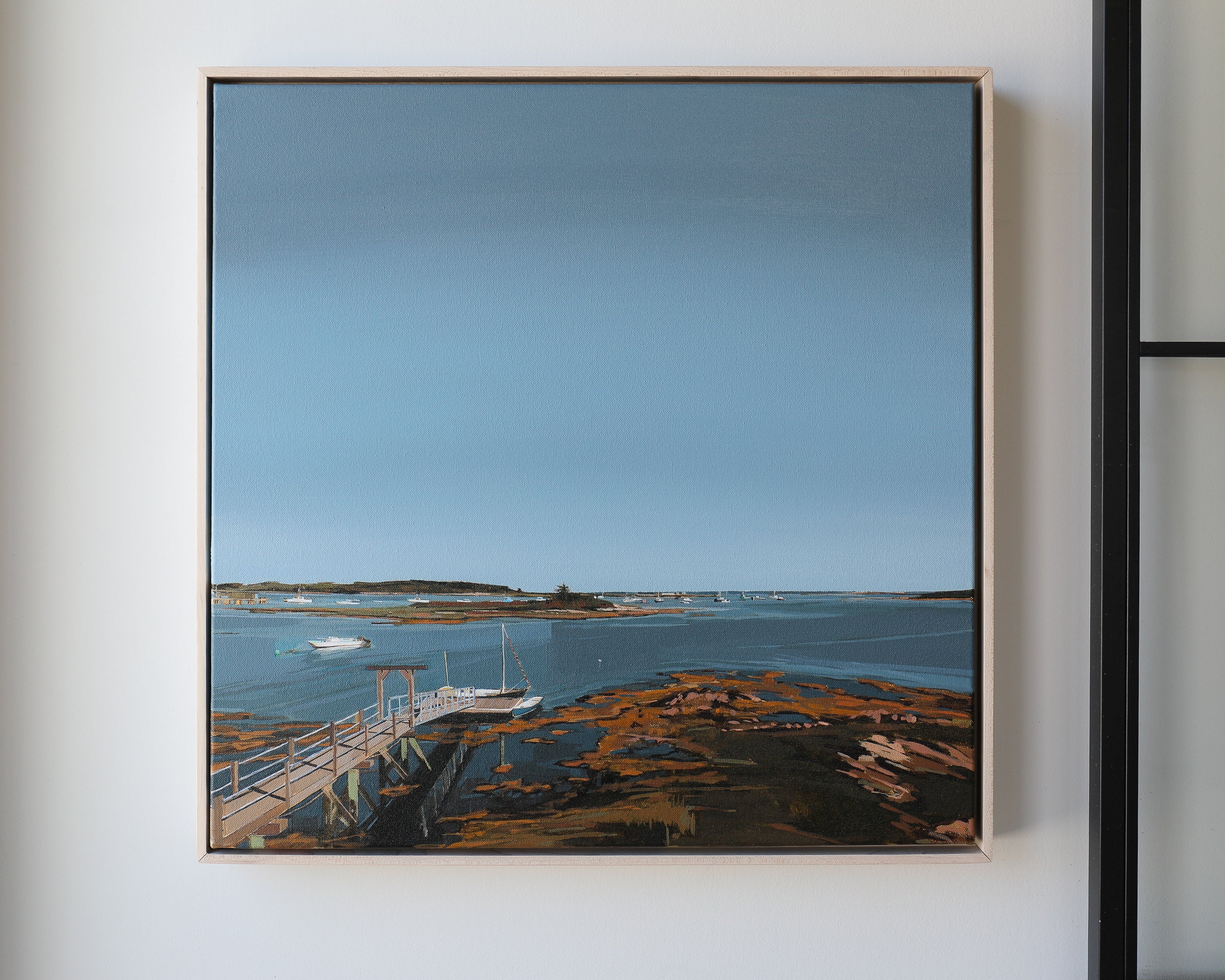 RESERVED KL Commission | 24x24 | Original Acrylic Painting on Canvas Framed