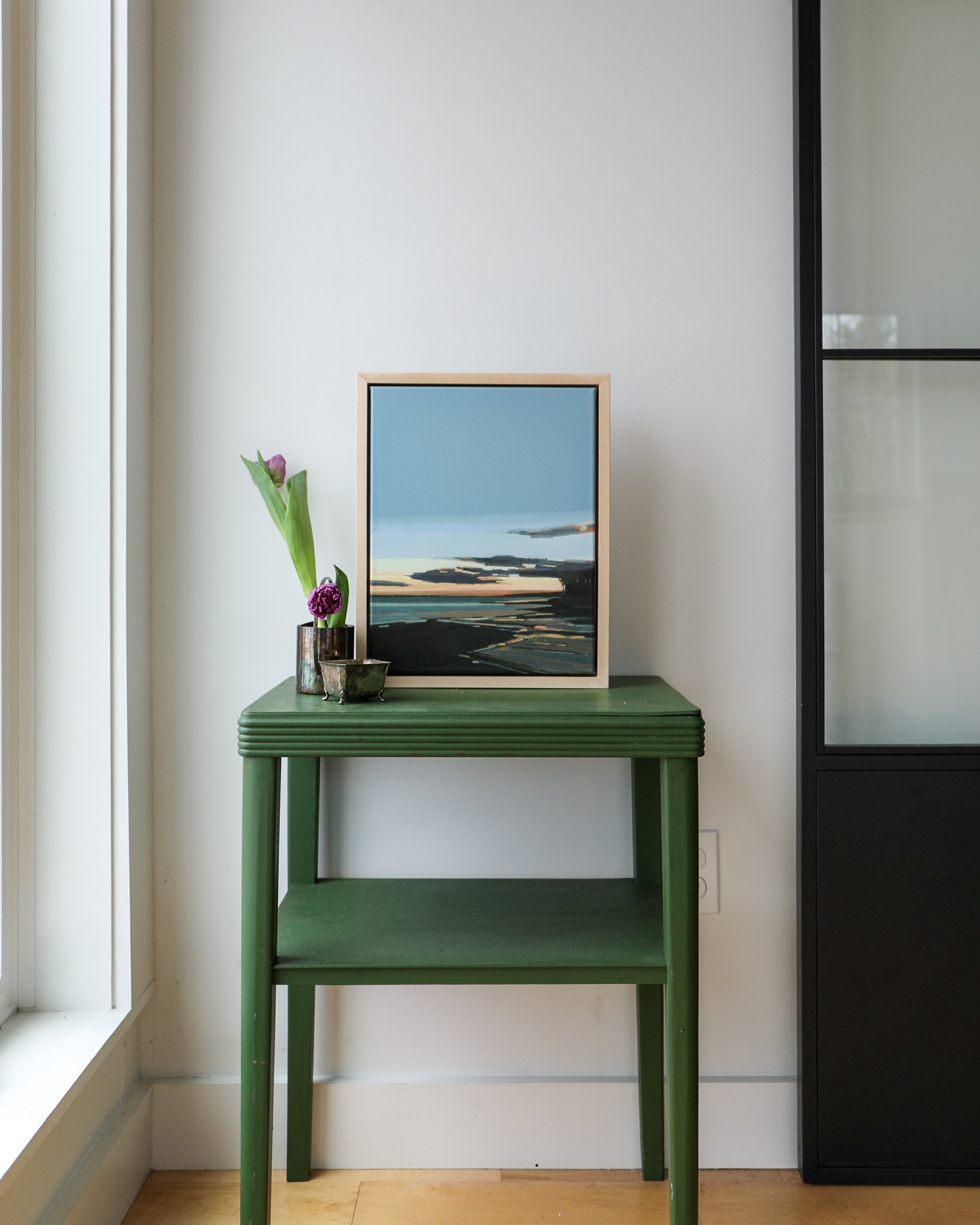 Town Landing Summer Sunset | Stretched Print on Canvas