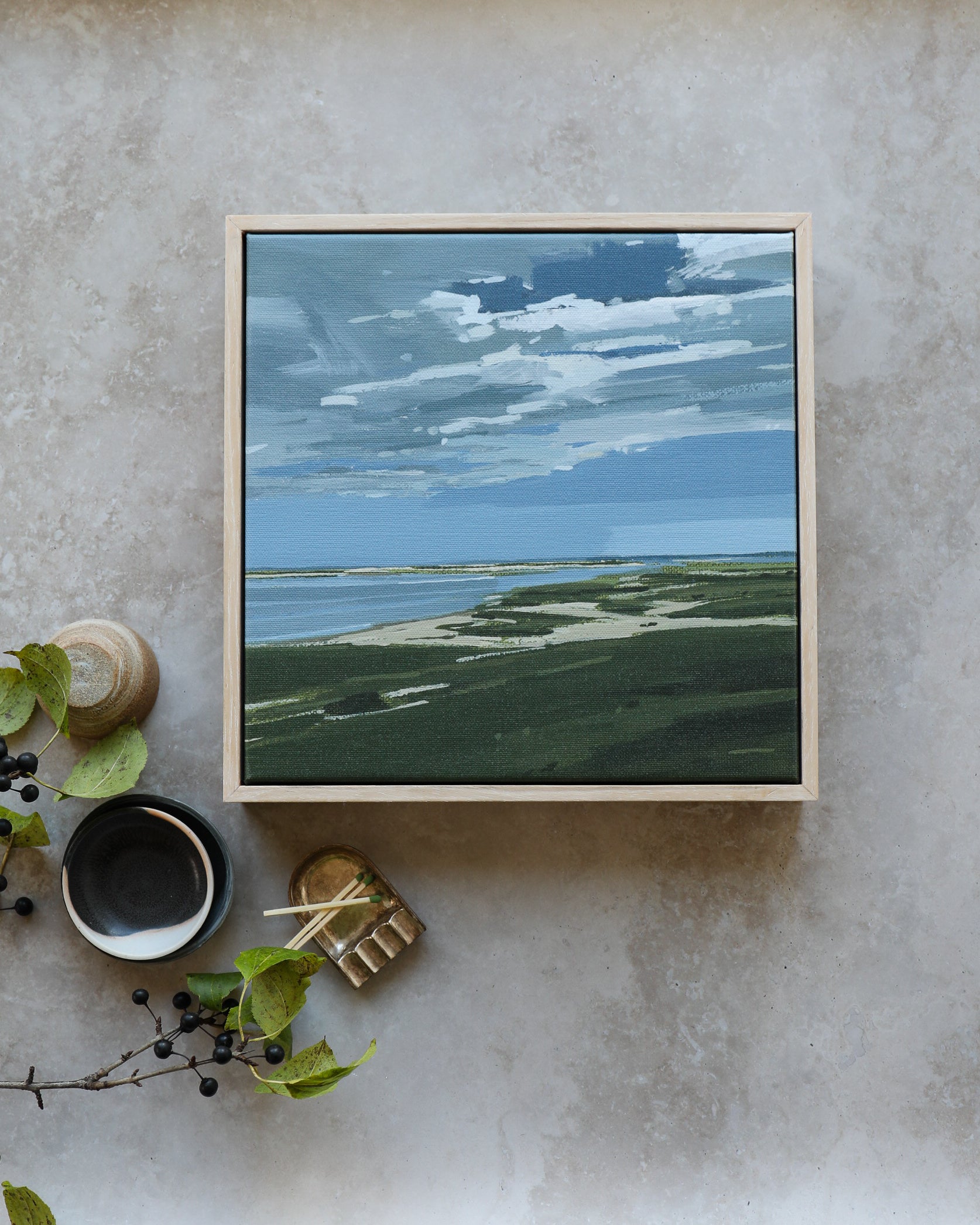 Chatham Light House Study | Stretched Print on Canvas