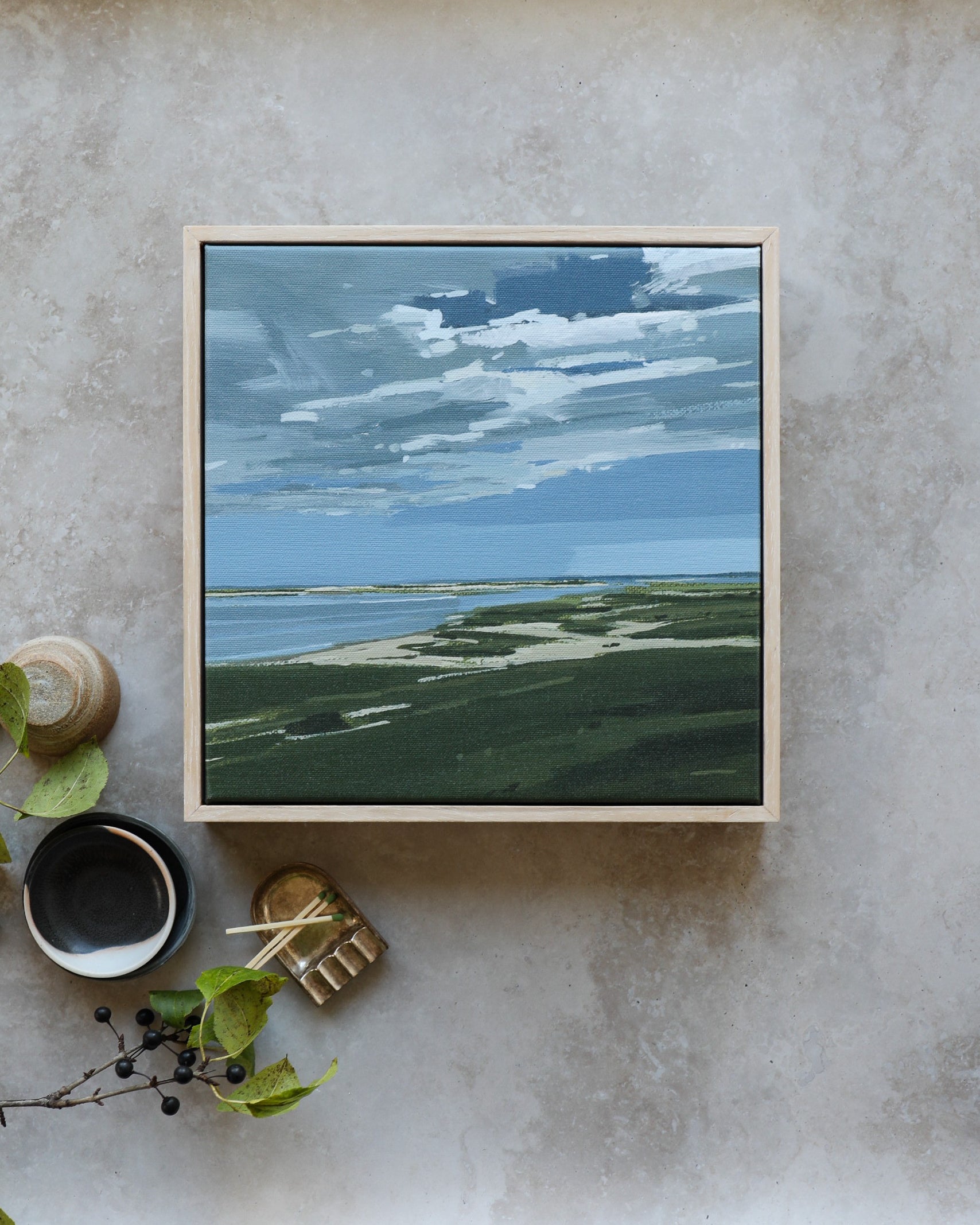 Chatham Light House Study | Stretched Print on Canvas