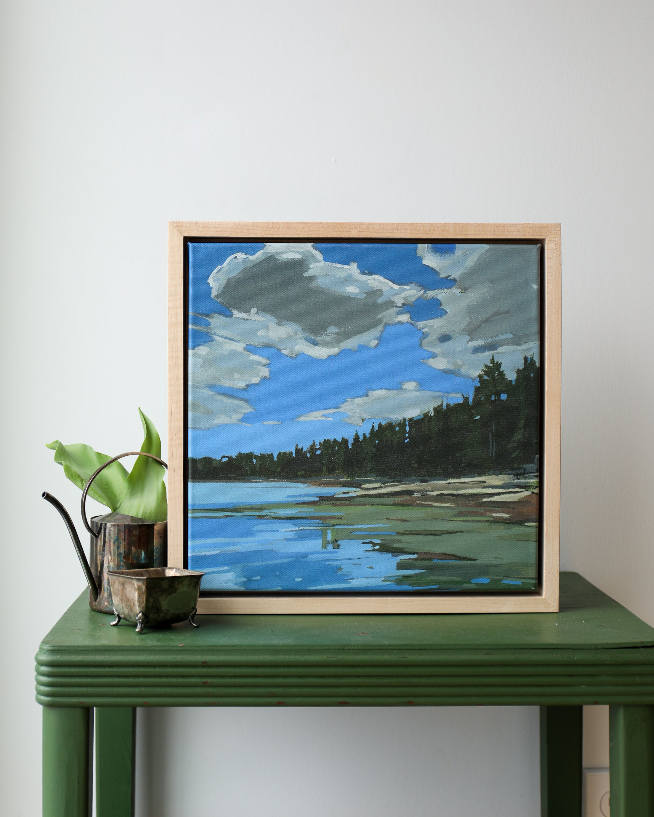 Fernald Cove Study | Stretched Print on Canvas