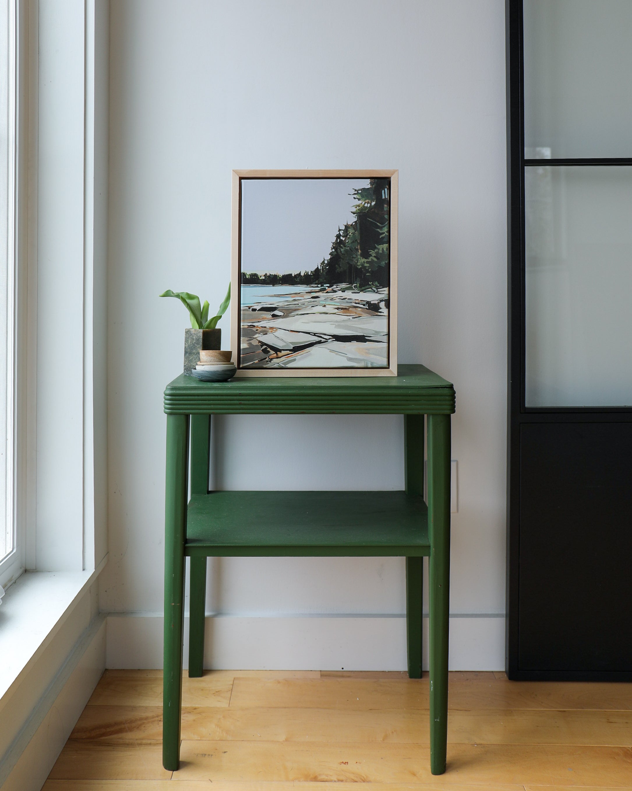 Fernald Cove Periwinkle | Stretched Print on Canvas