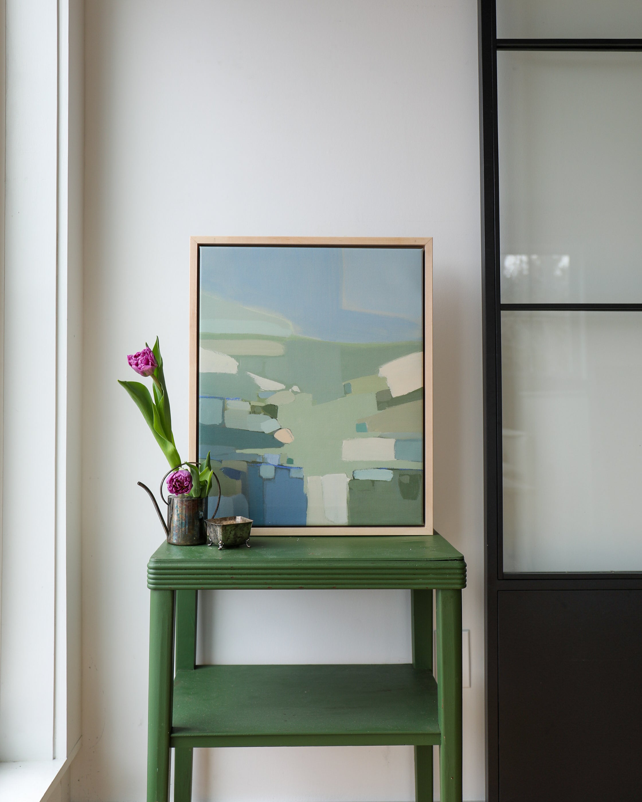 Spring Abstraction | Stretched Print on Canvas