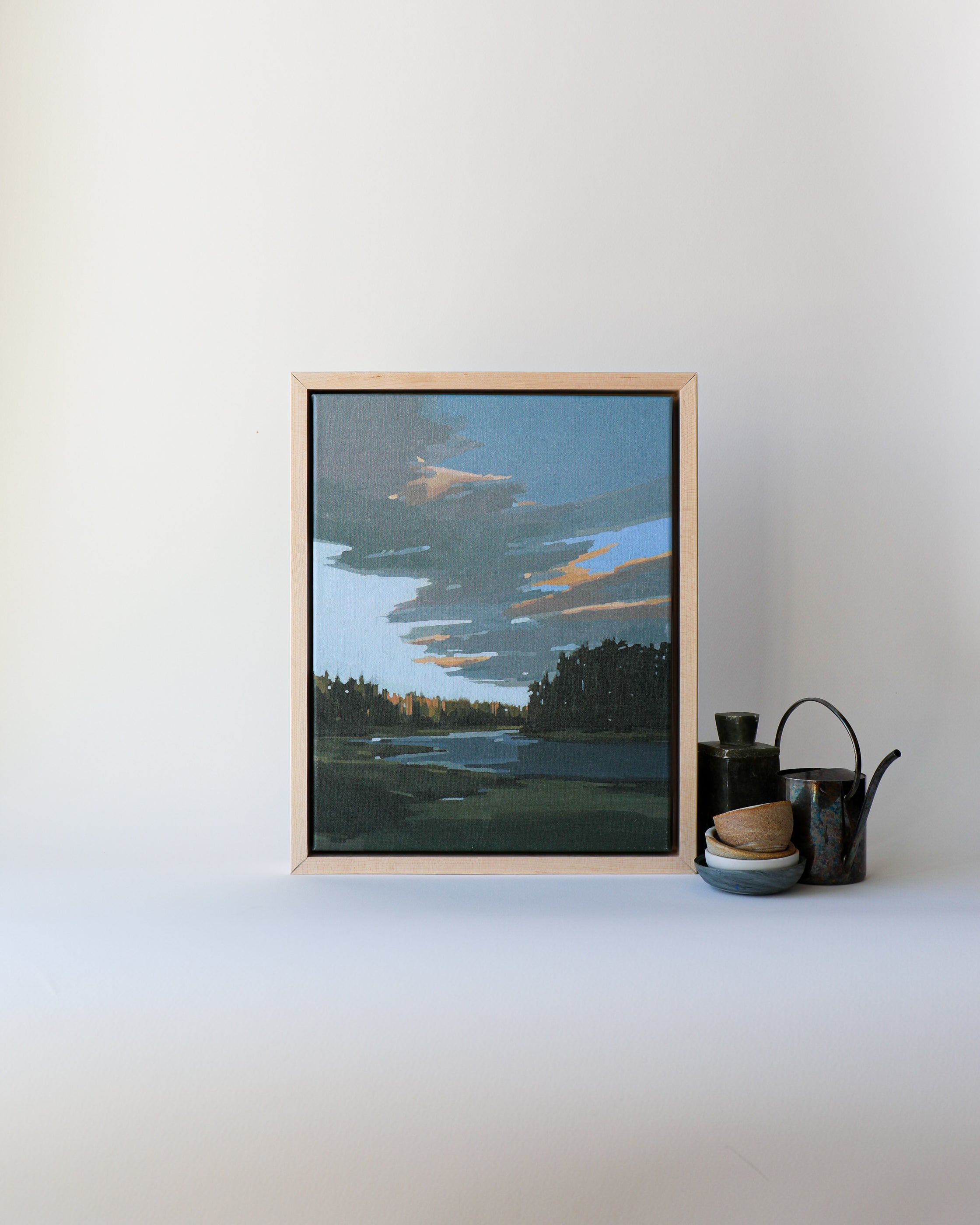 Bernard Sunset | Stretched Print on Canvas