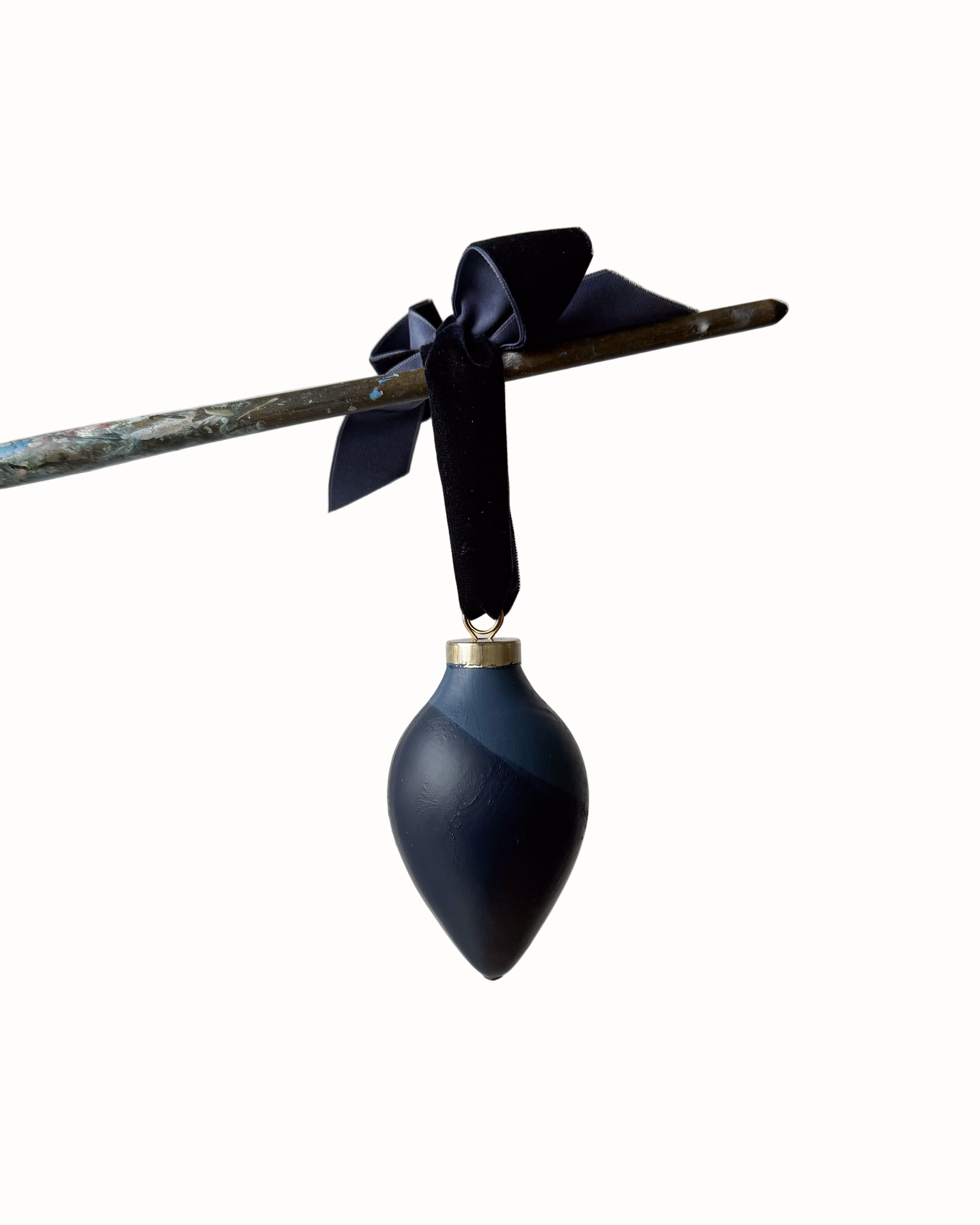 Original Hand-Dipped Ceramic Ornament | Oblong