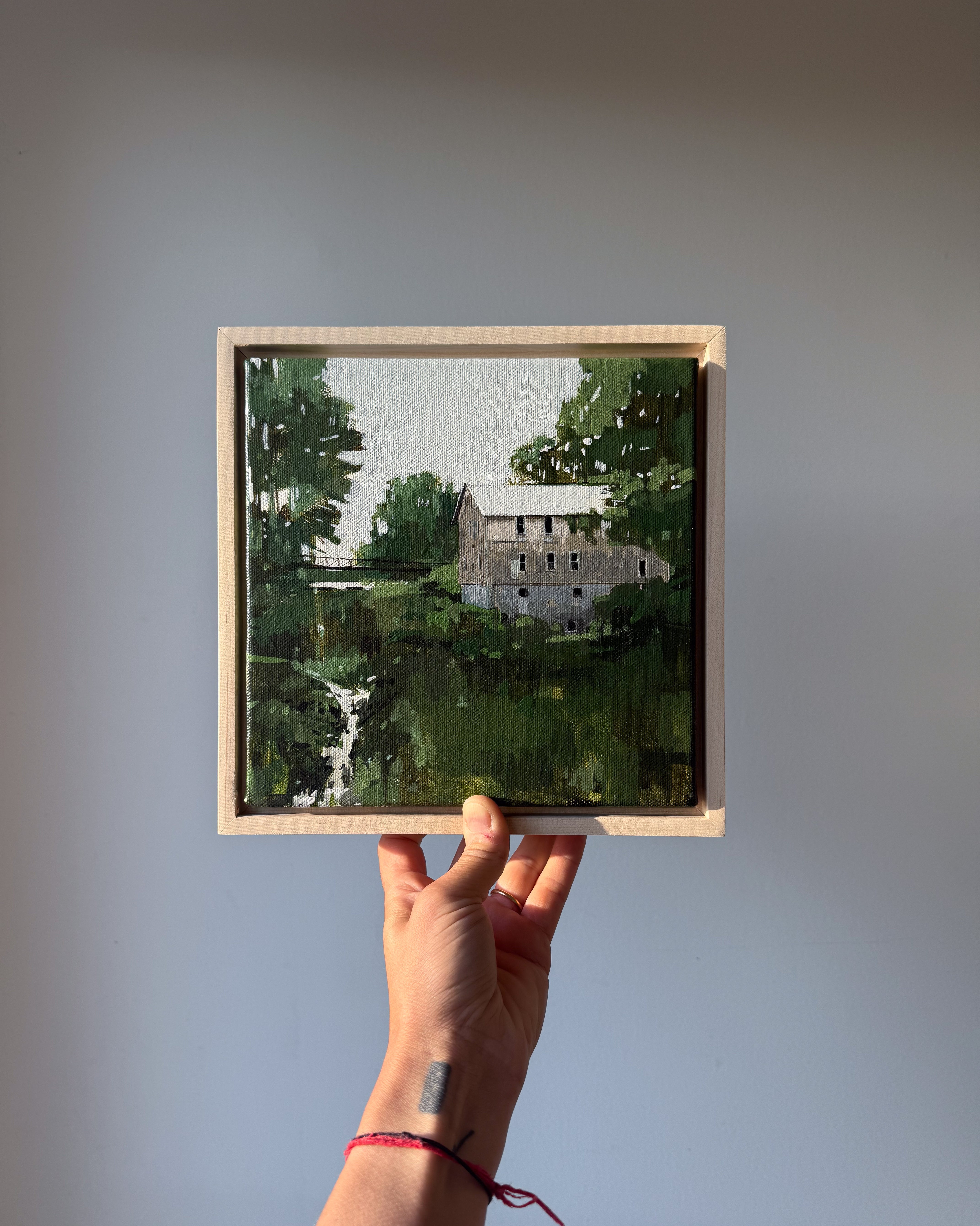 Lost Kitchen Study | 8x8 | Acrylic on Canvas Framed