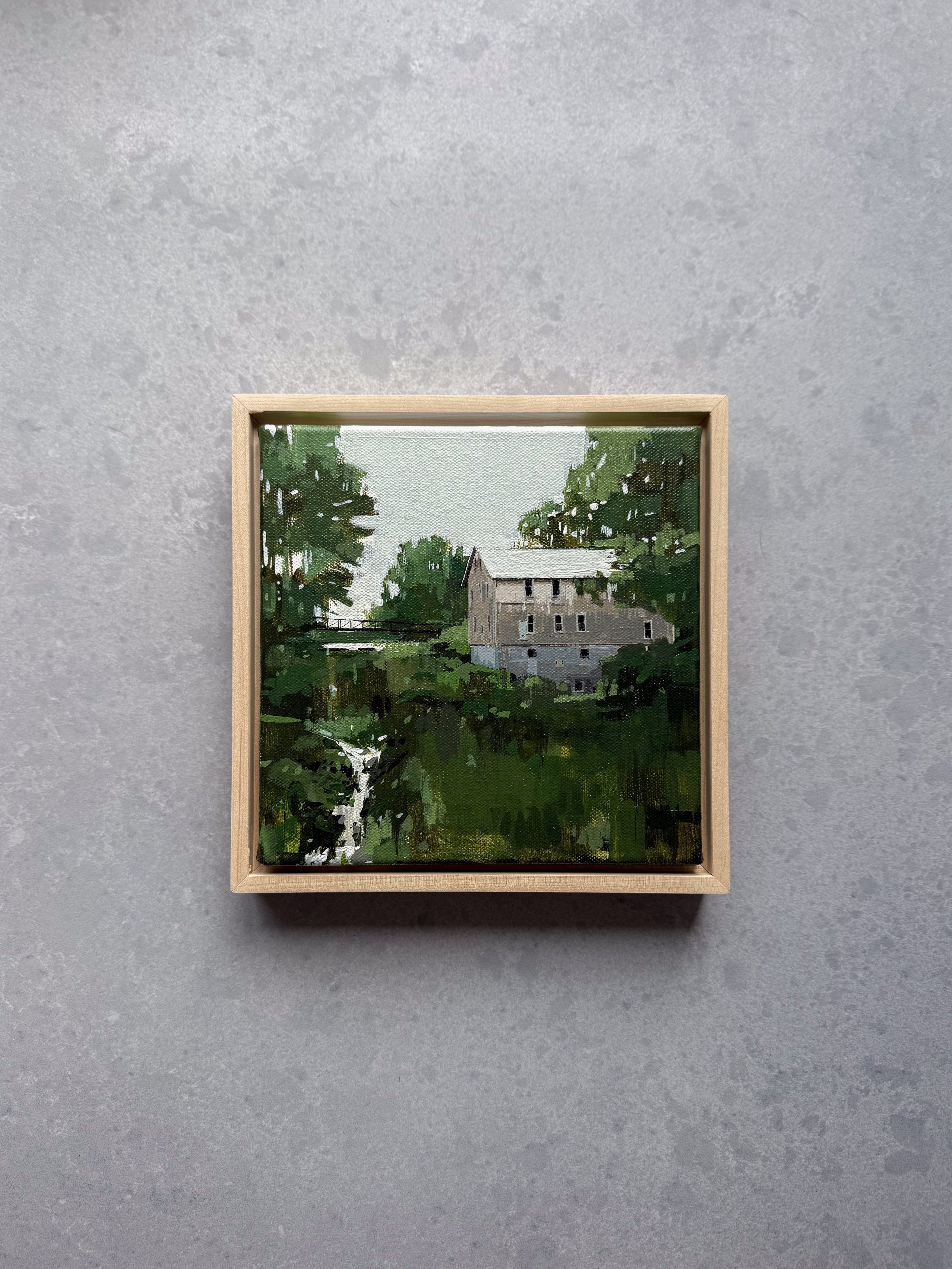 Lost Kitchen Study | 8x8 | Acrylic on Canvas Framed