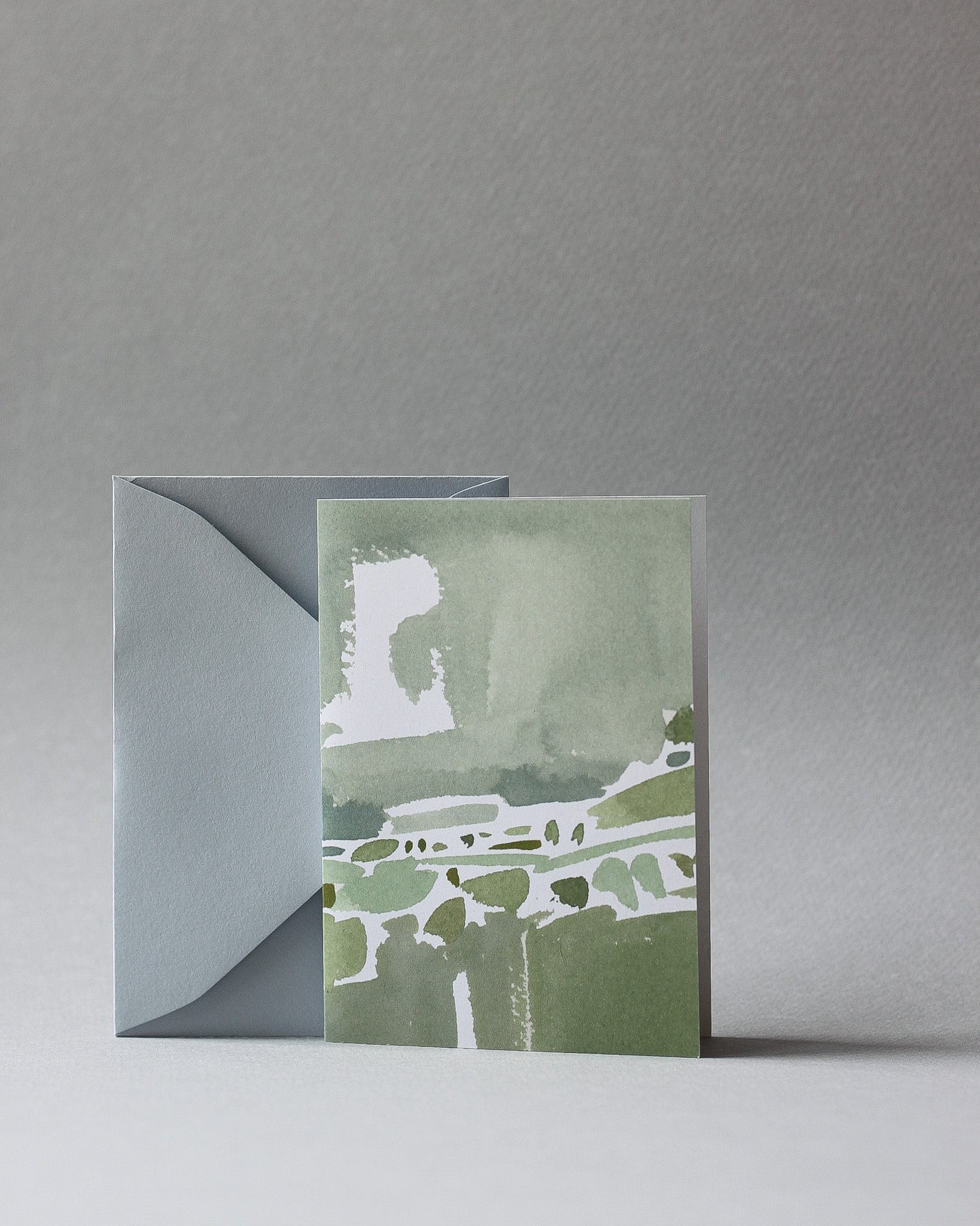 Petite Card Blue | Single Printed Card & Colored Envelope