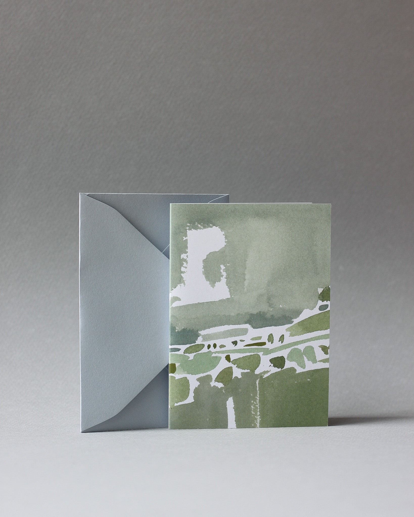 Petite Card Blue | Single Printed Card & Colored Envelope