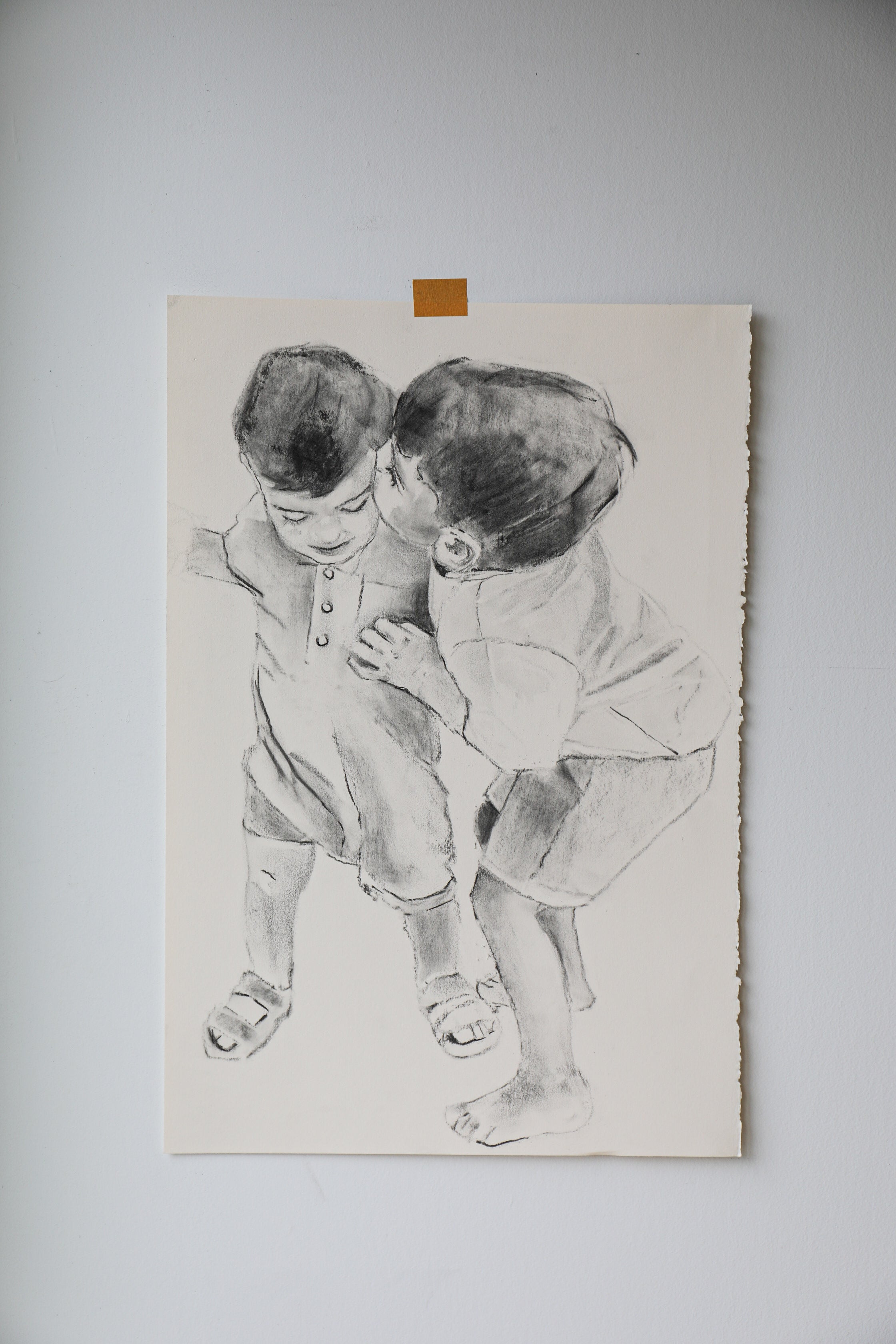 JP Commission | Charcoal on Paper 15.25 x 22.75