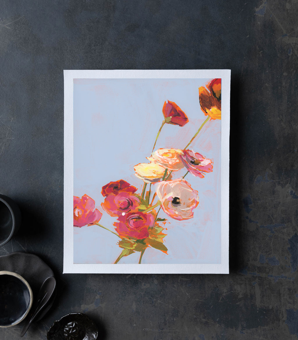 Loose Poppies | Print on Canvas