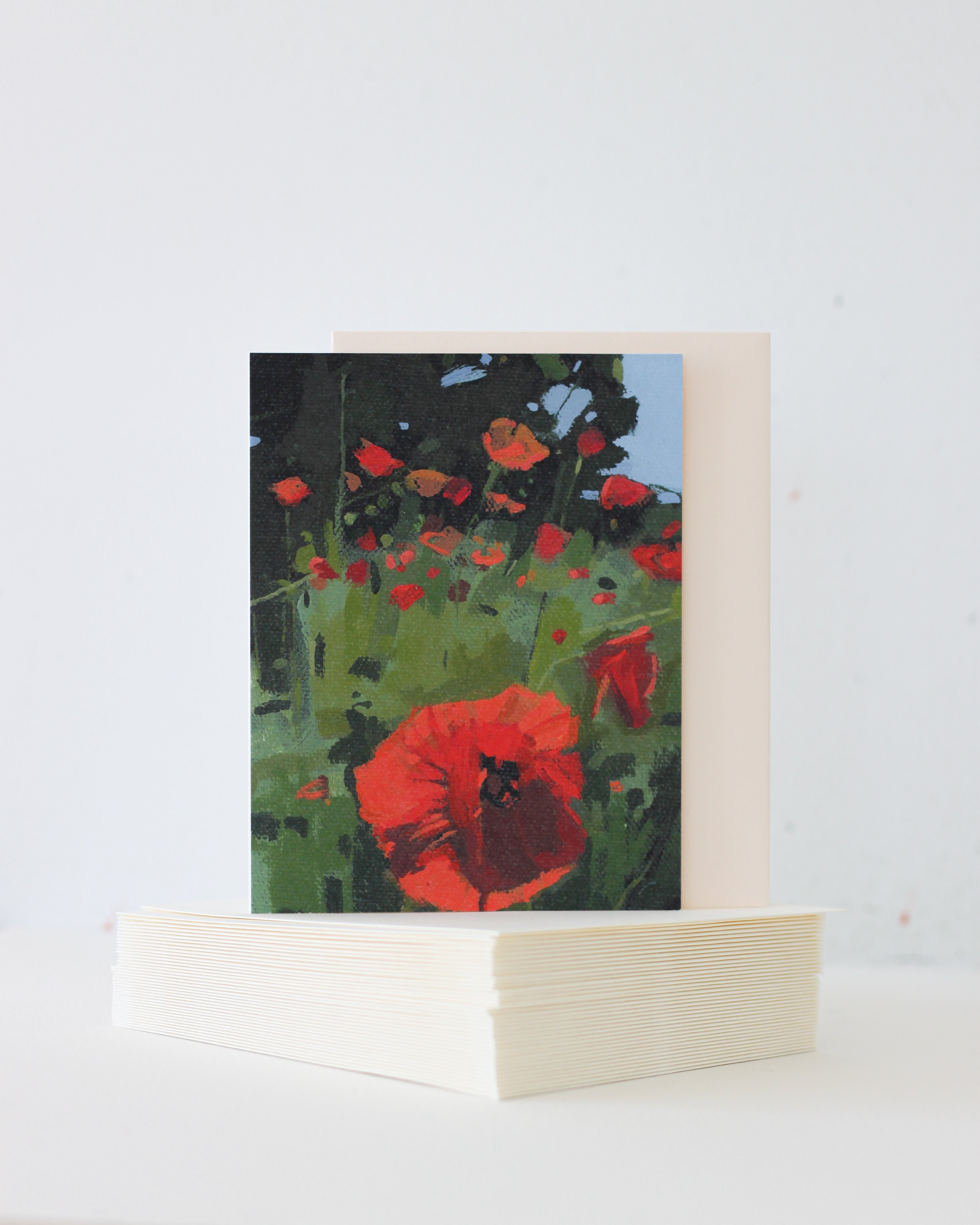 Poppy Field | Card & Envelope