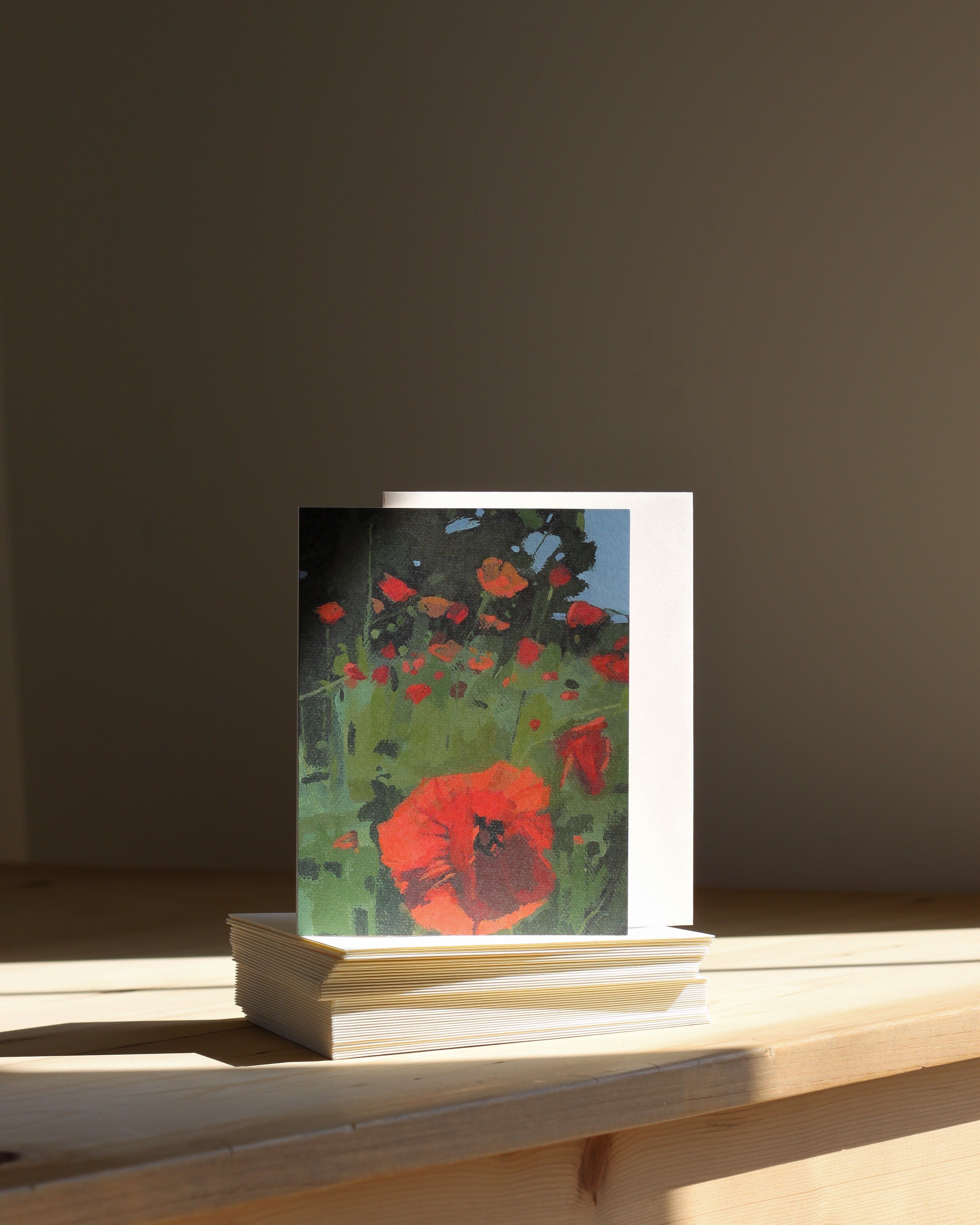 Poppy Field | Card & Envelope