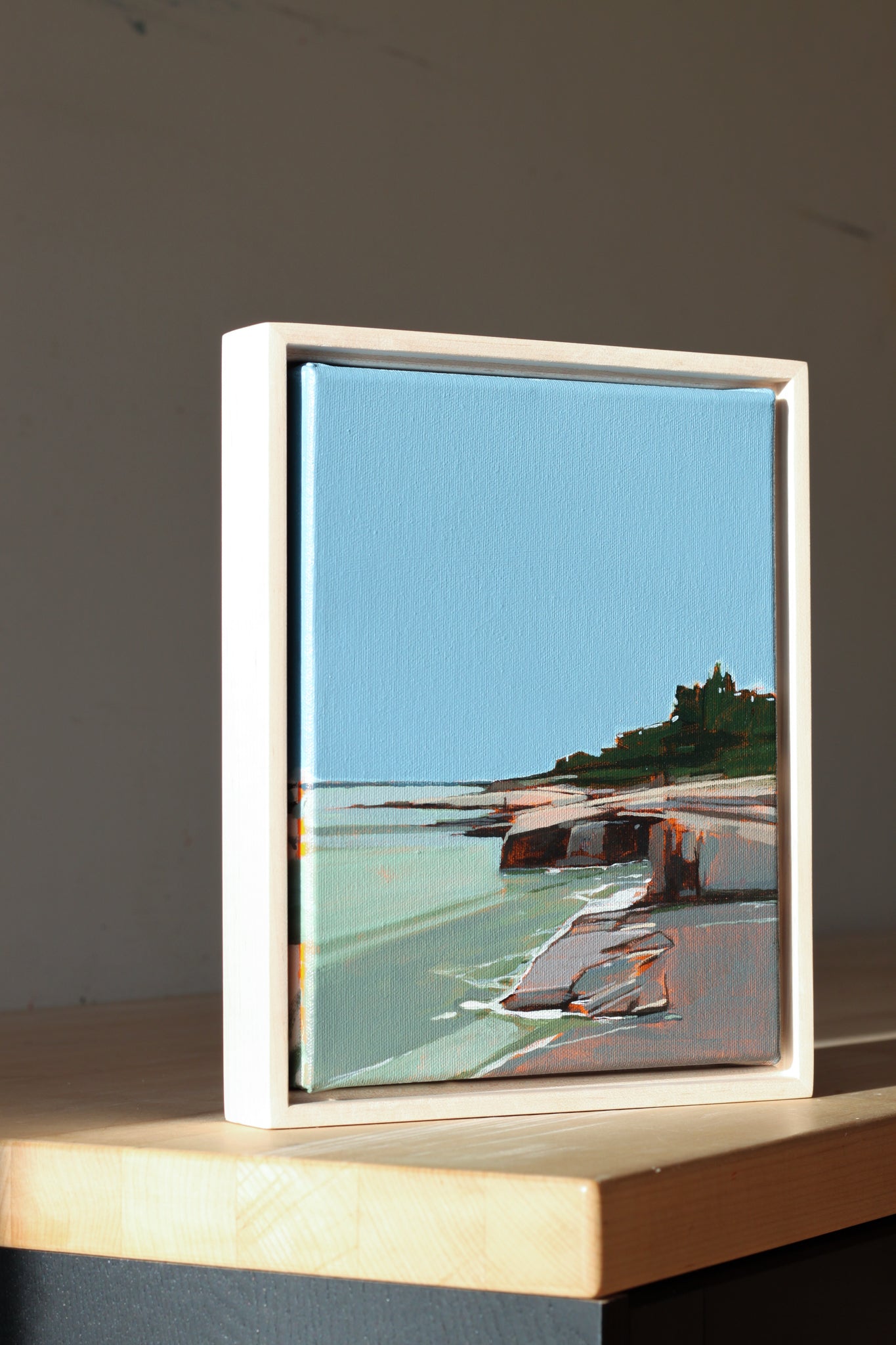 Bangs Island Study | 8x10 | Original Painting Framed