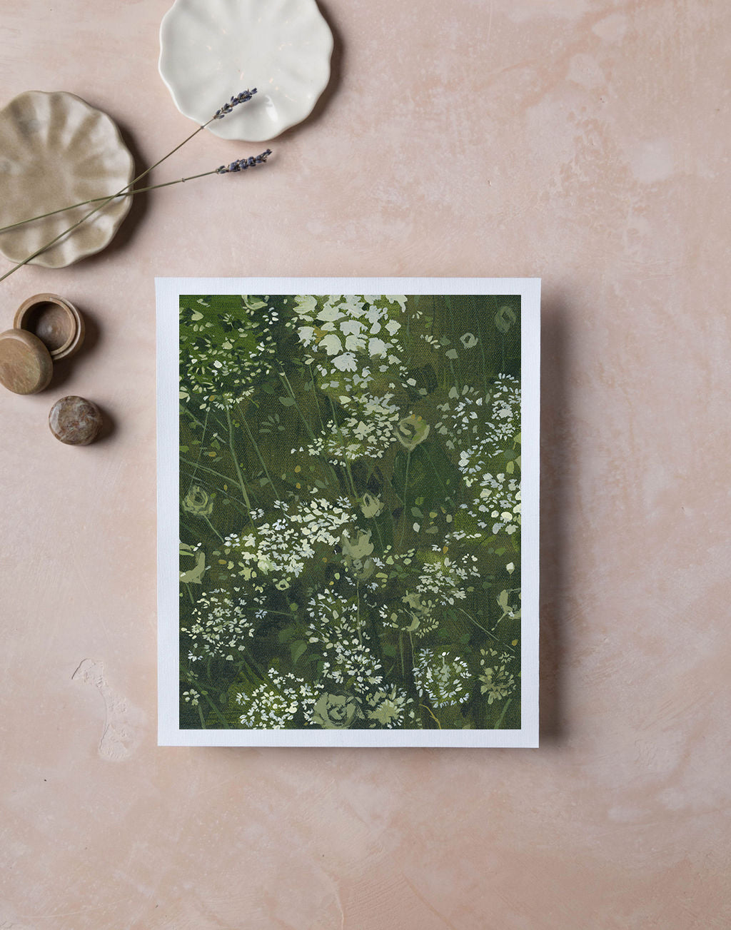 Queen Anne's Lace Spring | Print on Canvas