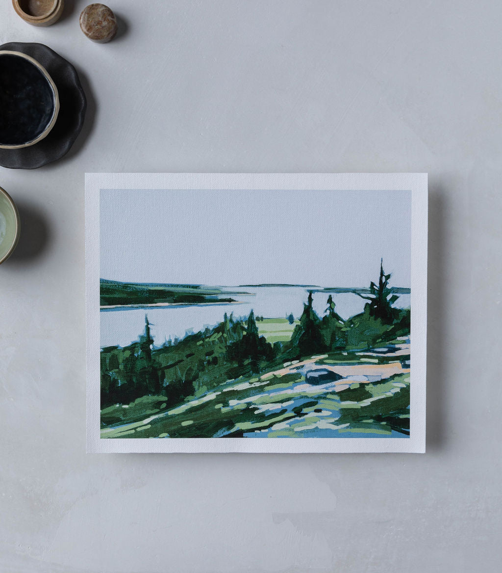 Somes Sound Lookout | Print on Canvas