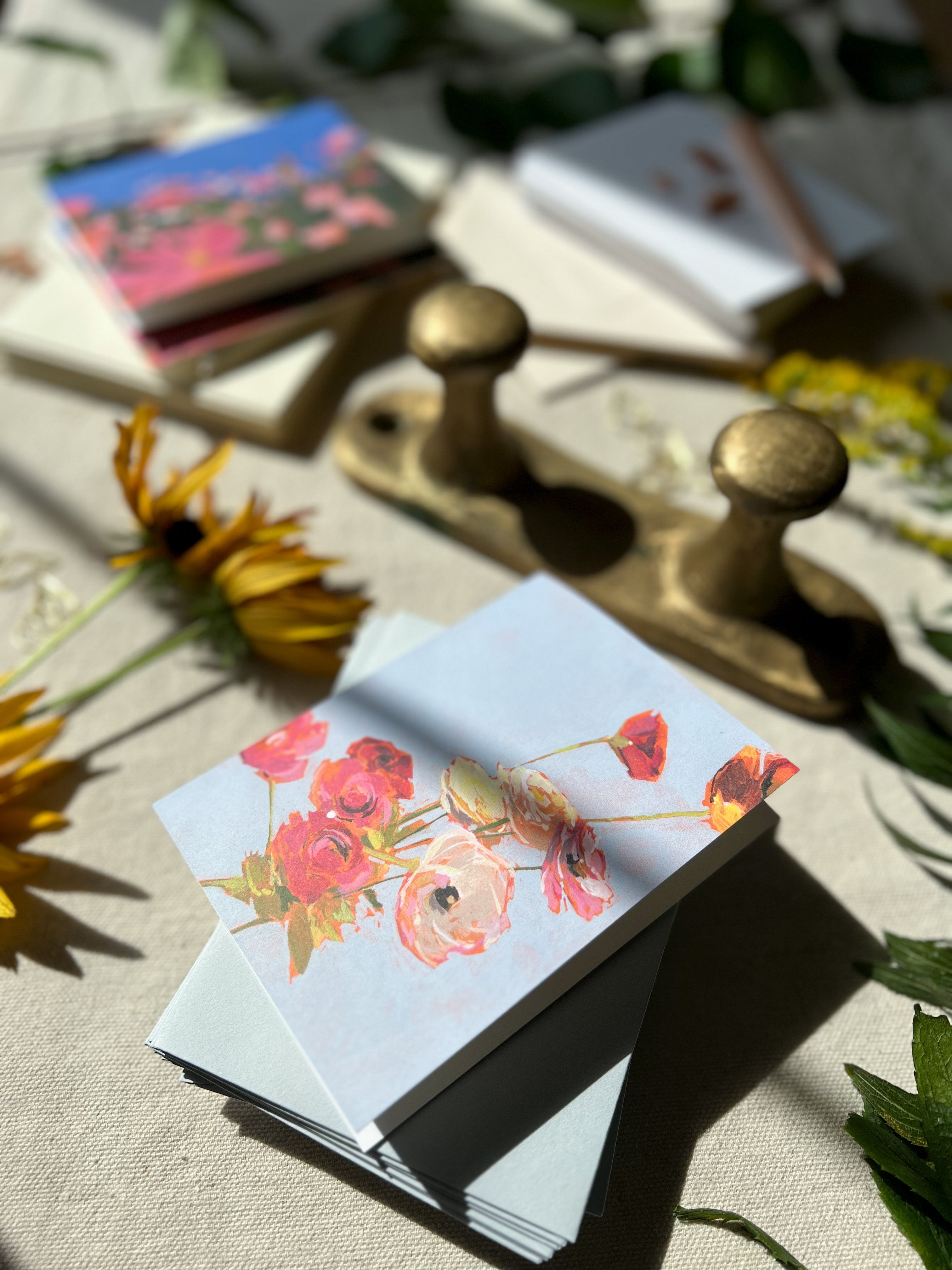 Loose Poppies | Card & Envelope