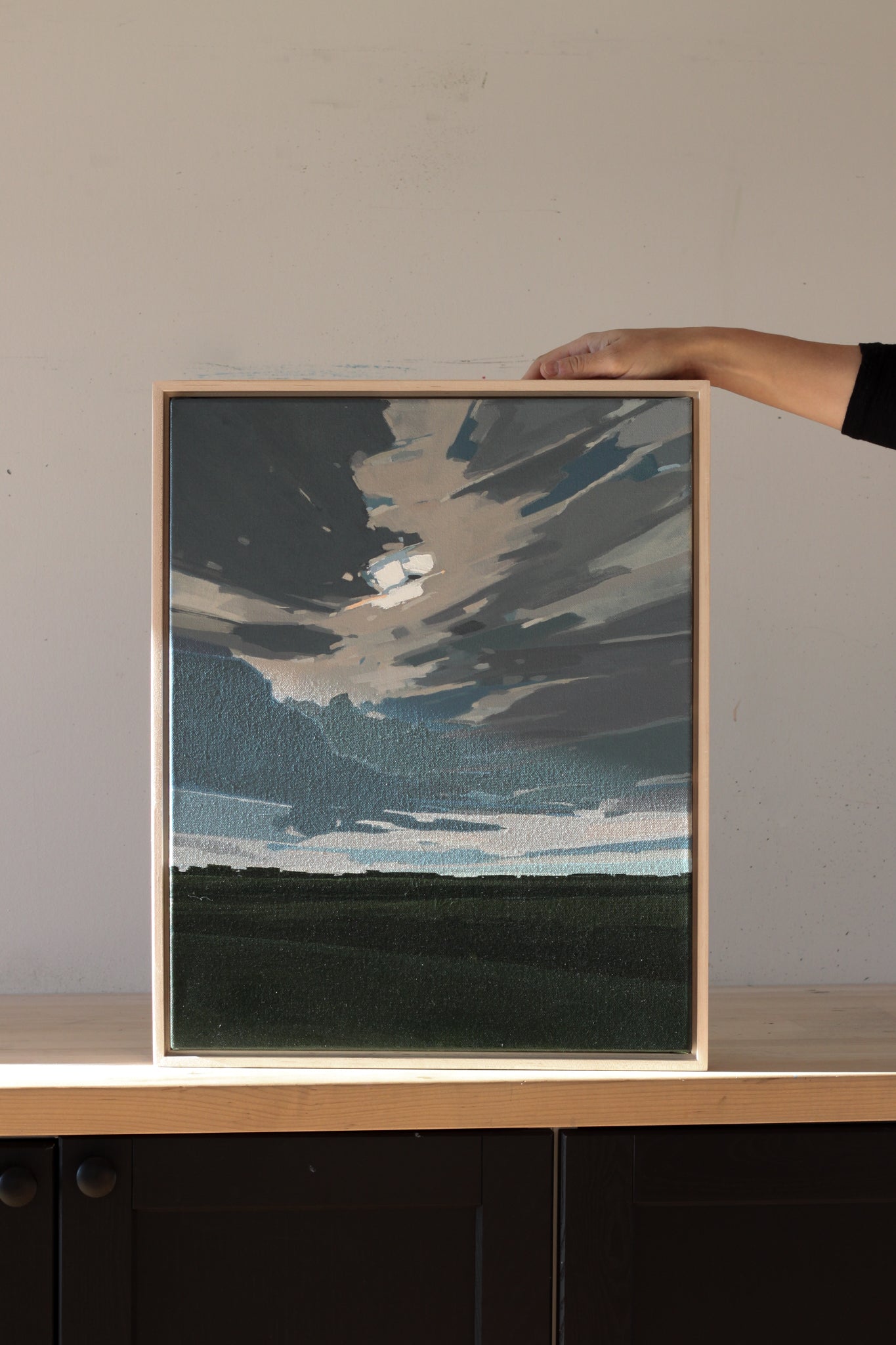 Sagaponack Twilight | 16x20 | Original Painting Framed