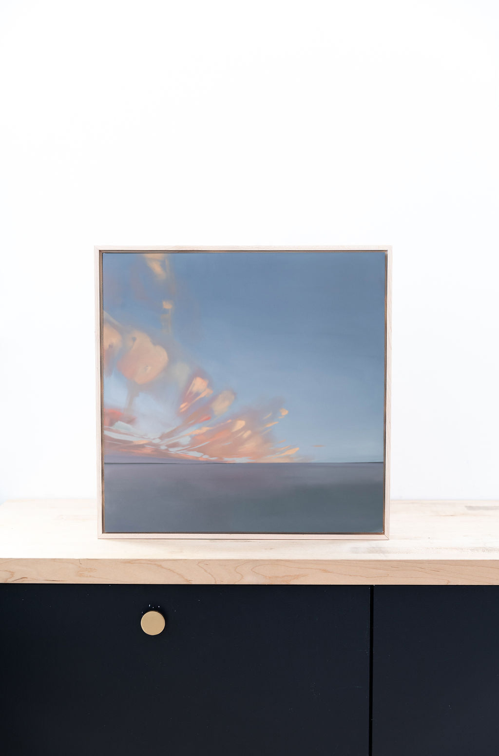 Edgecomb Sunset | Framed Stretched Print on Canvas