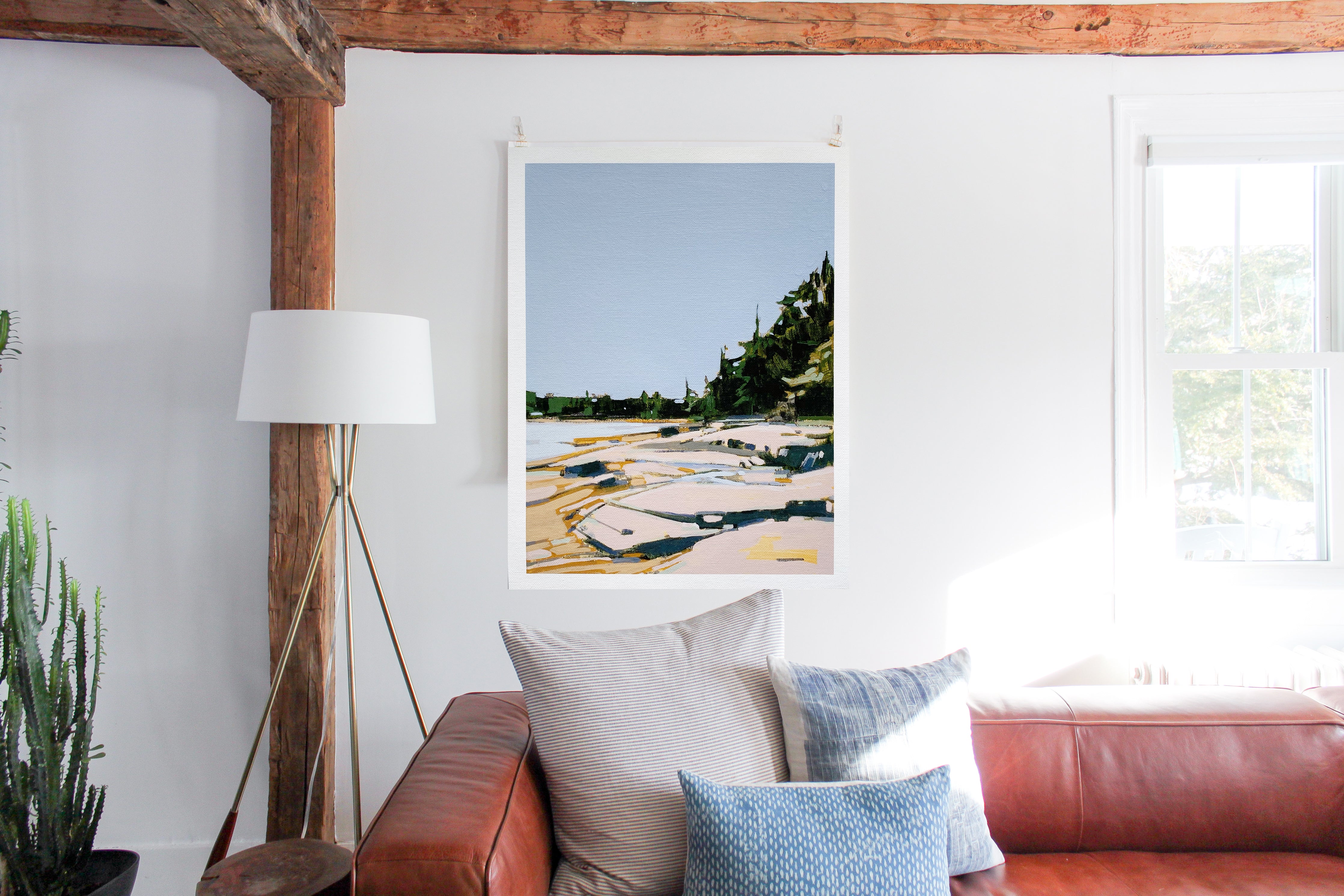 Fernald Cove Rose | Print on Canvas