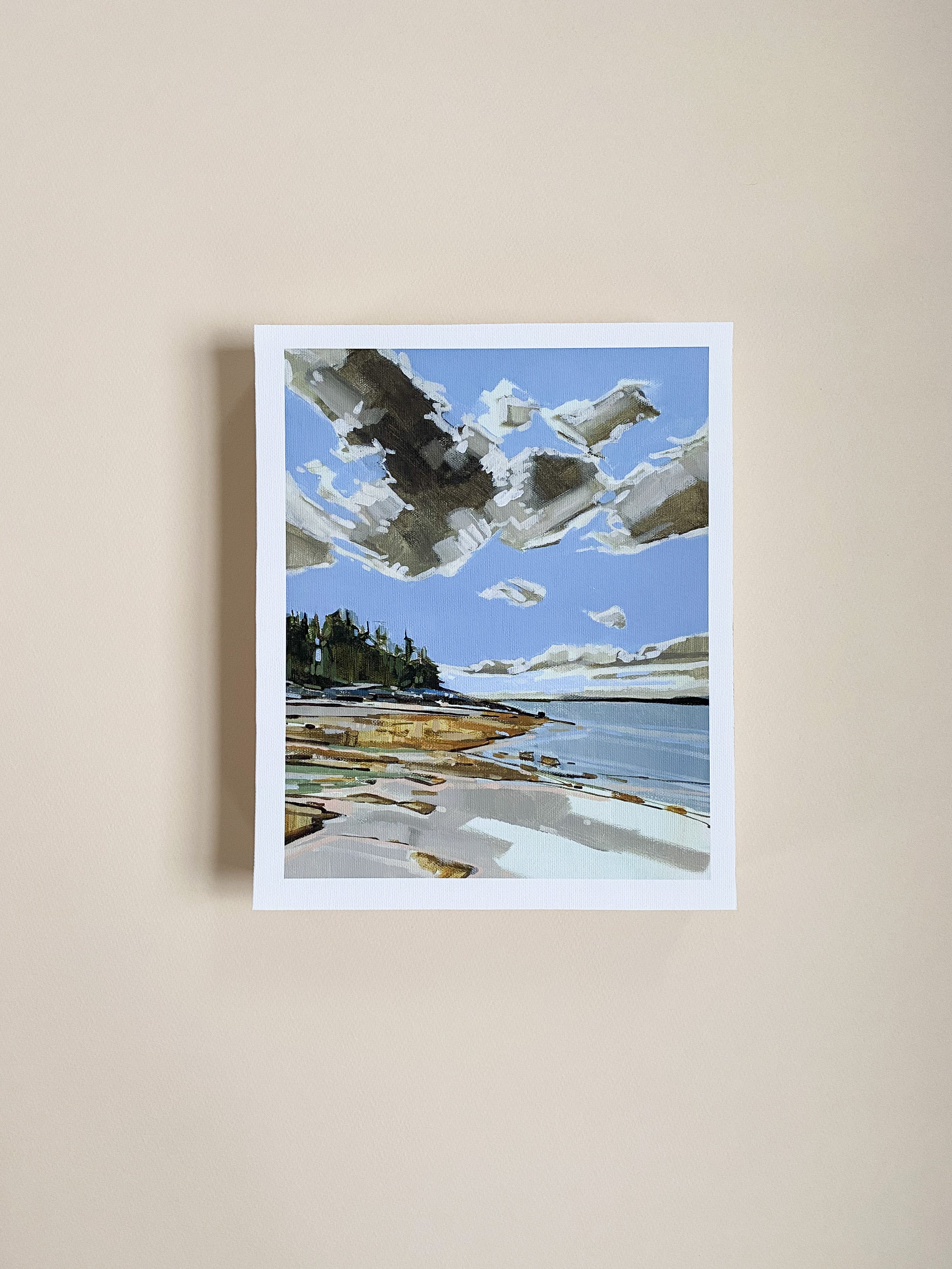 Cranberry Island Study 3 | Print on Canvas