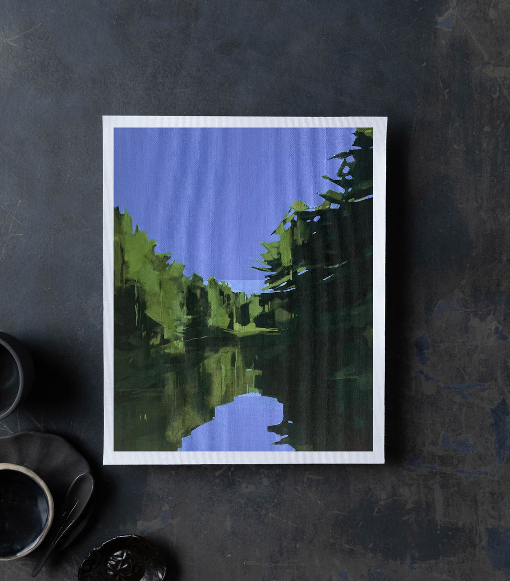 Lakeville Summer | Print on Canvas