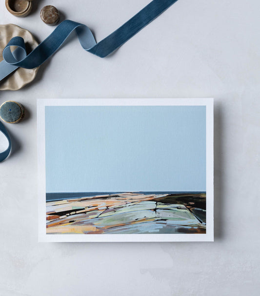 Bakers Island Blue | Print on Canvas