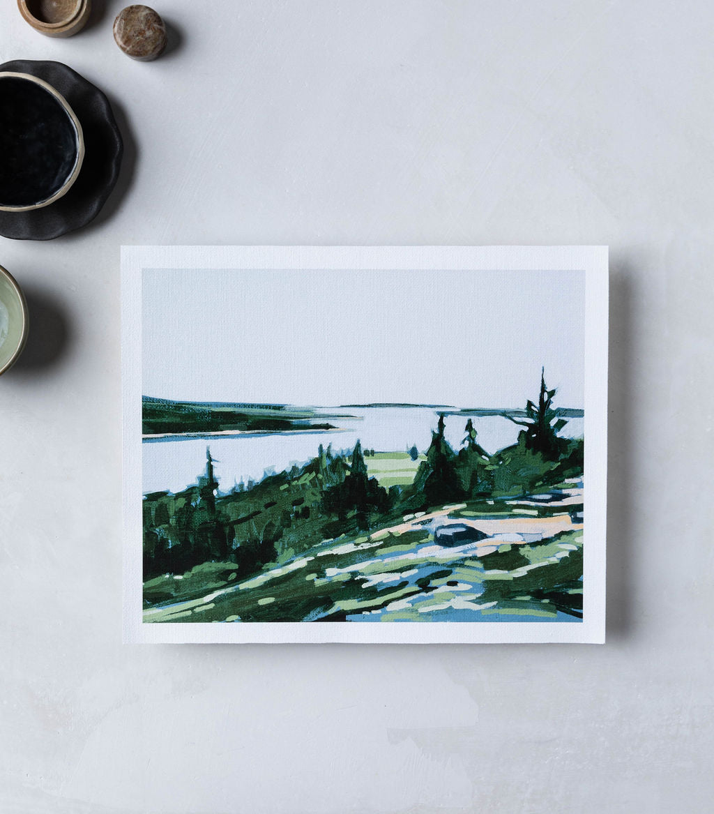Somes Sound Opening | Print on Canvas