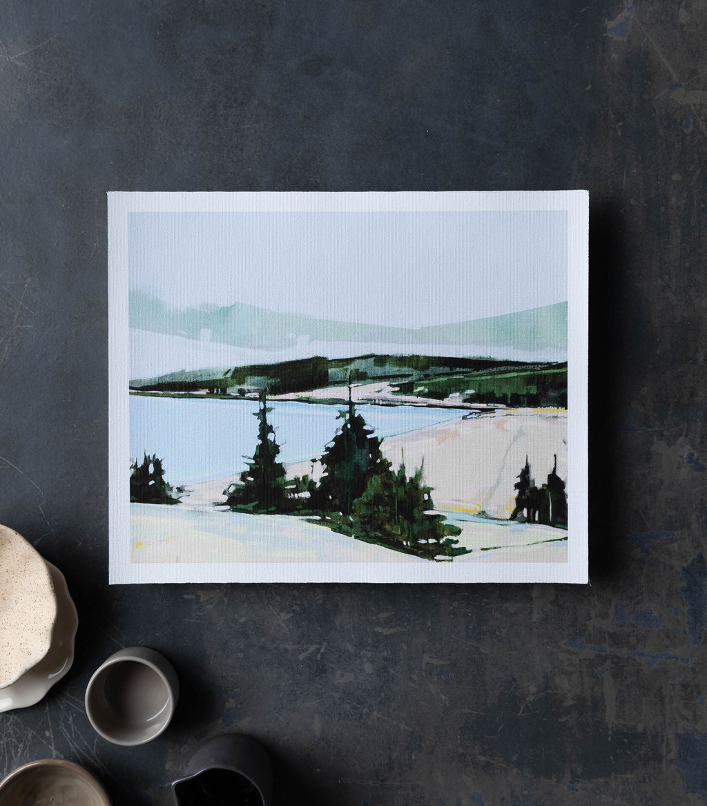 Sand Beach Lookout | Print on Canvas