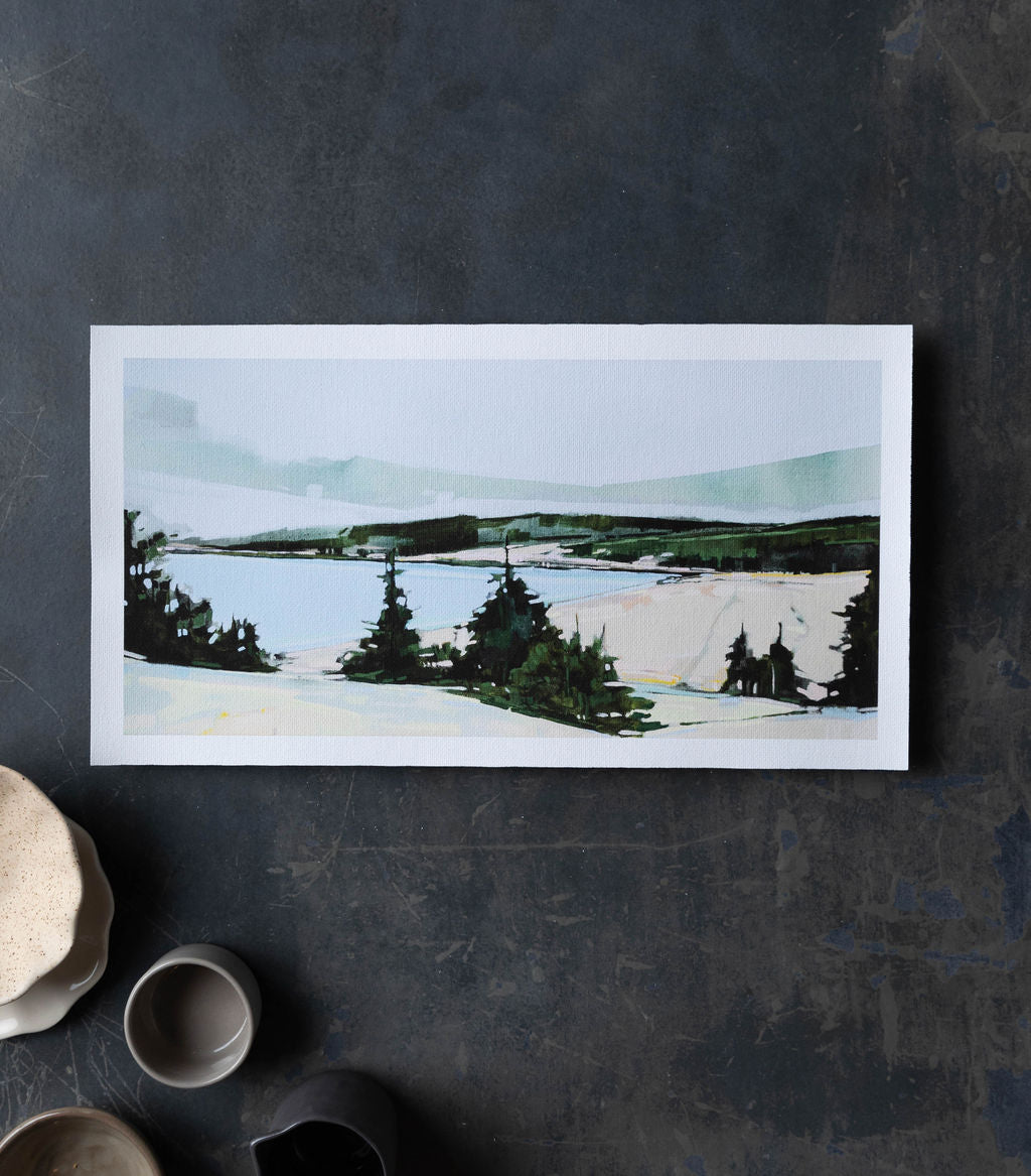 Sand Beach Lookout | Print on Canvas