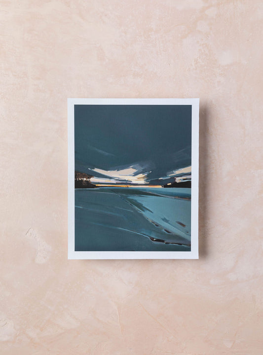 Twin Brooks Sunset | Print on Canvas