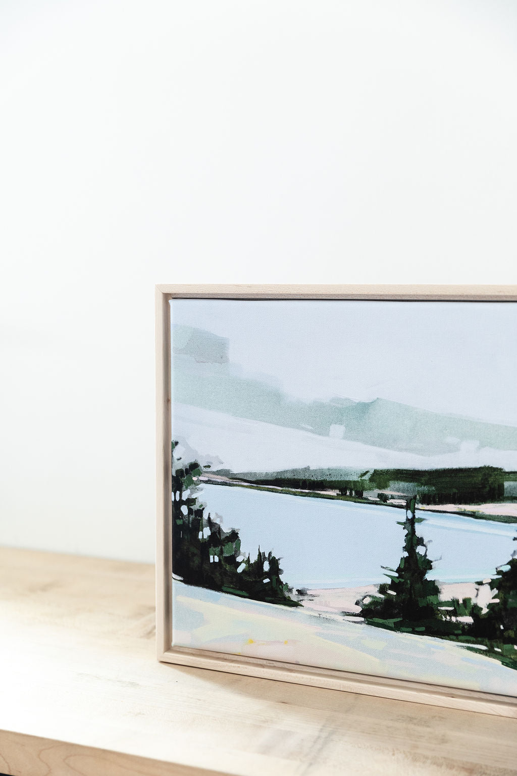 Sand Beach Lookout | Framed Stretched Print on Canvas