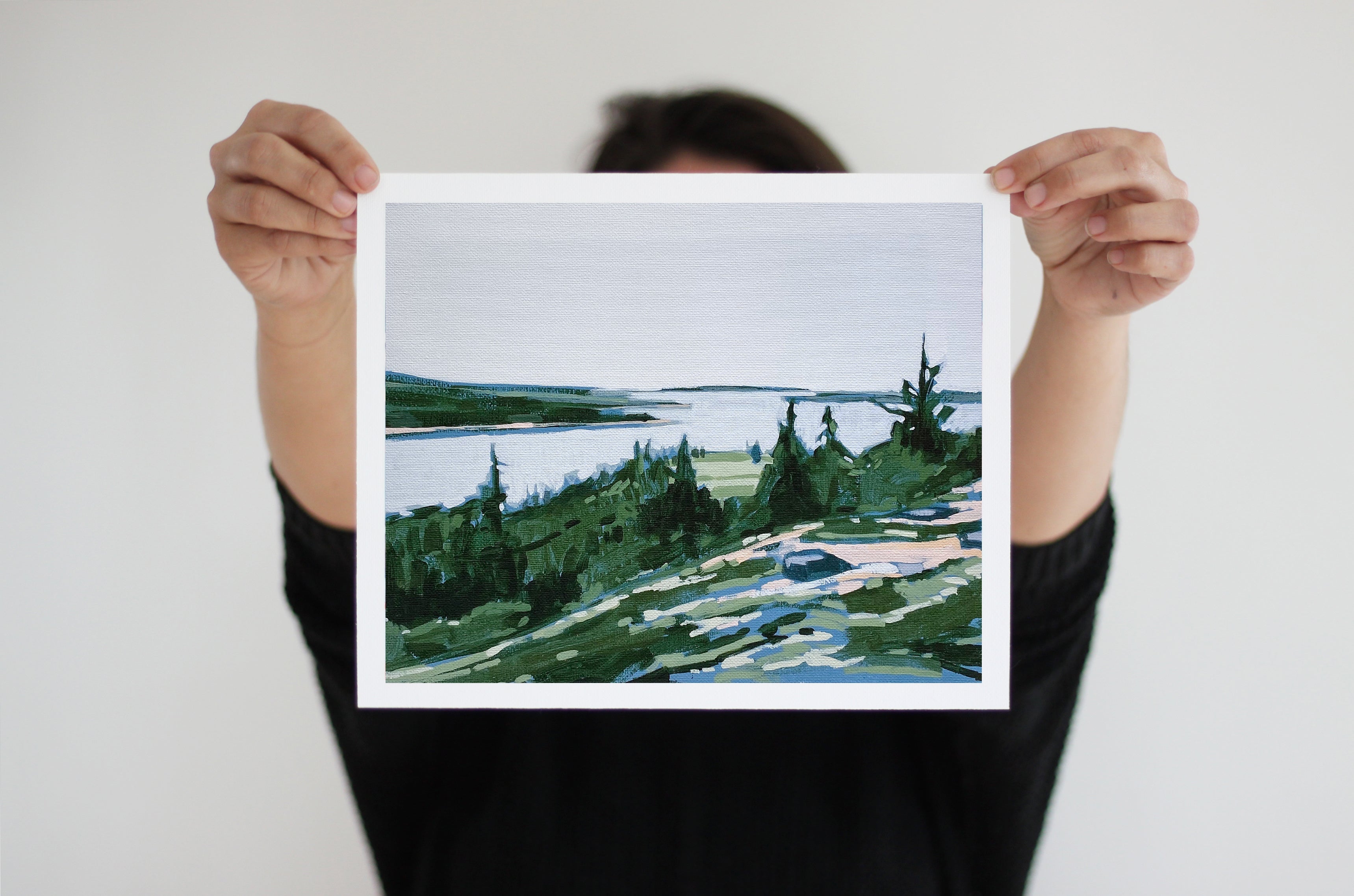 Somes Sound Opening | Print on Canvas