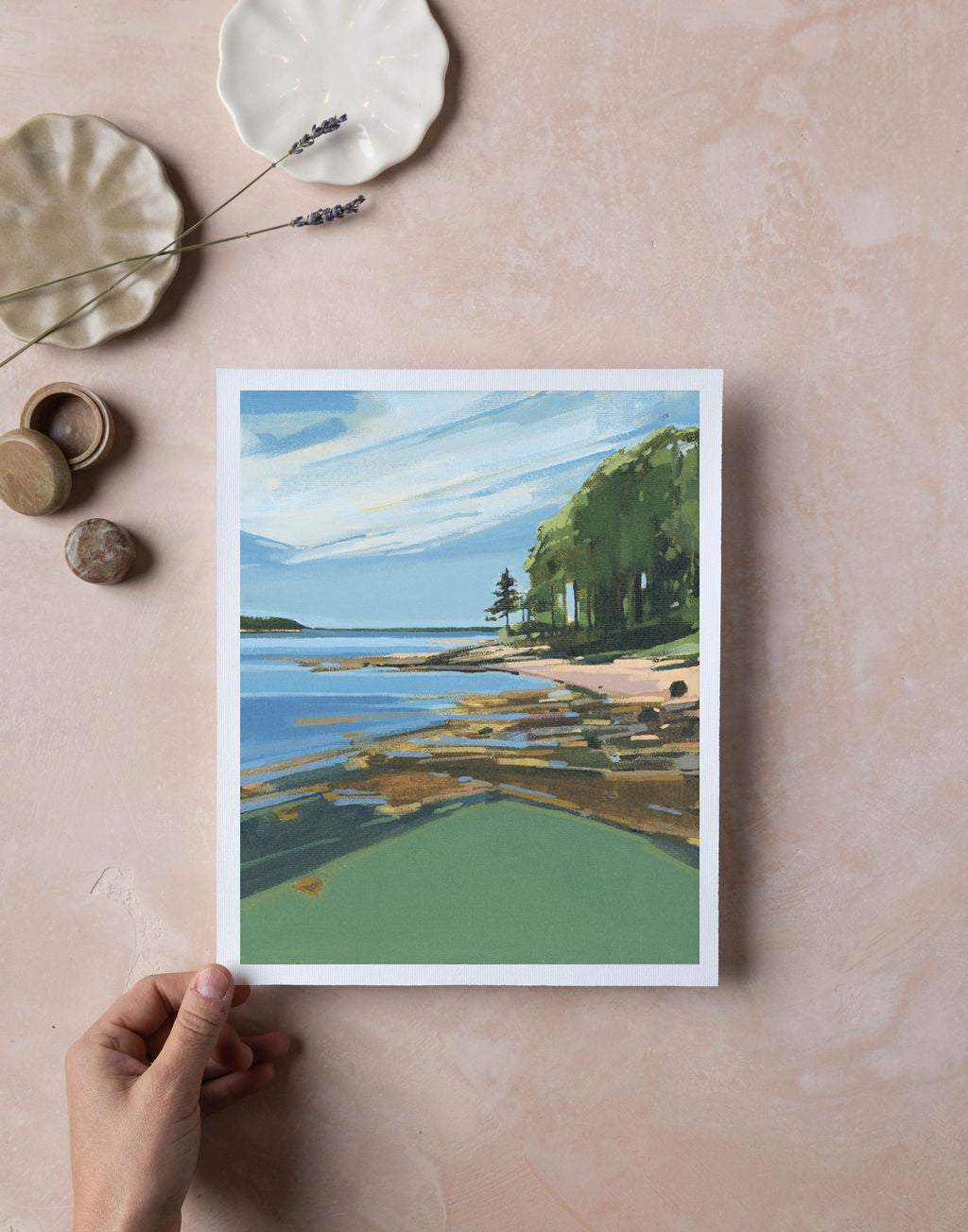 Southwest Harbor Tide | Print on Canvas