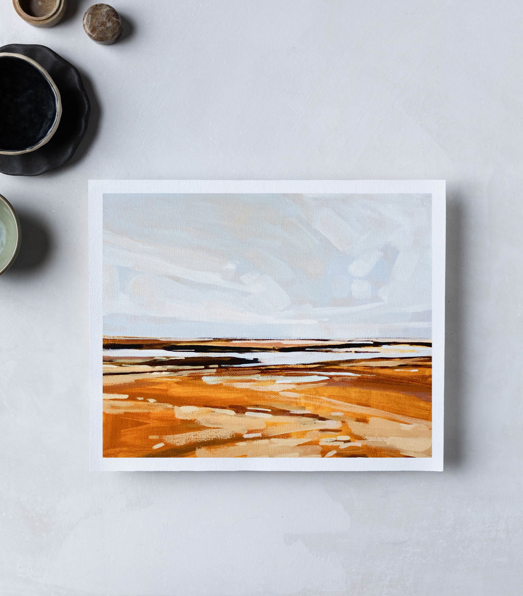 Yellow Marsh - In Kind | Print on Canvas | Reproduction of Original