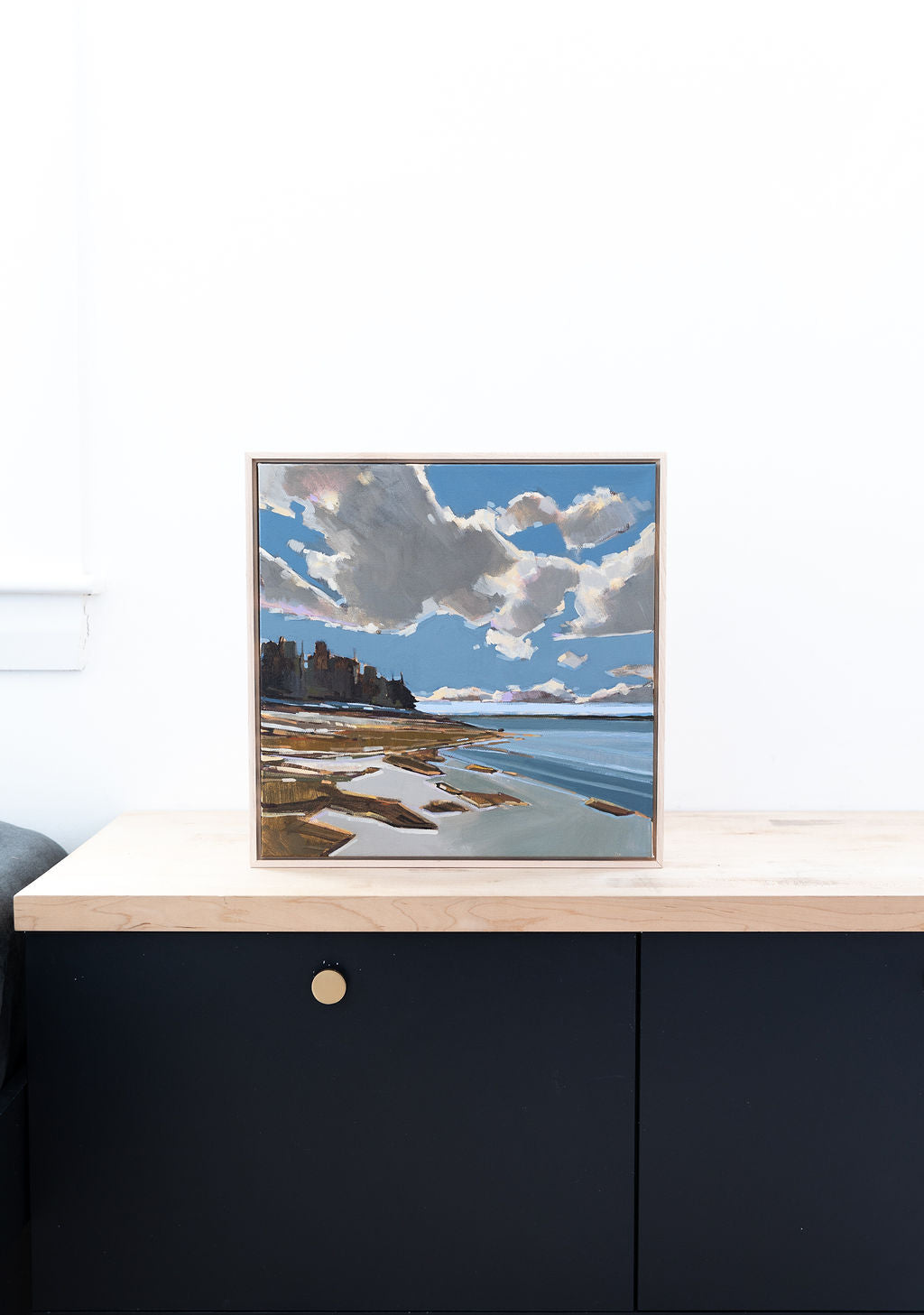 Cranberry Island Summer Days | 16x16 | Acrylic on Canvas